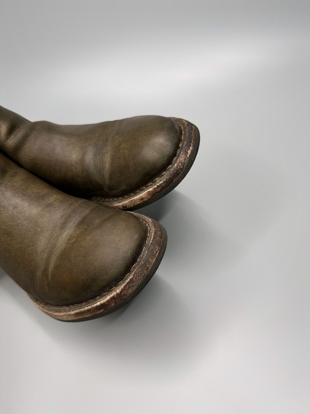 Guidi × MoMA MoMa Leather Zip Boots style Rick Owens Rare Size US 5.5 / EU 38 - 9 Thumbnail
