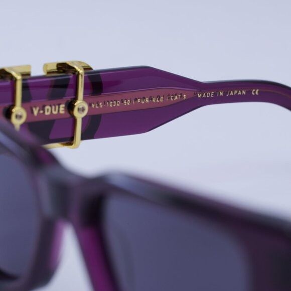 Valentino Valentino V-DUE VLS-103D Sunglasses Crystal Purple Size ONE SIZE - 8 Thumbnail