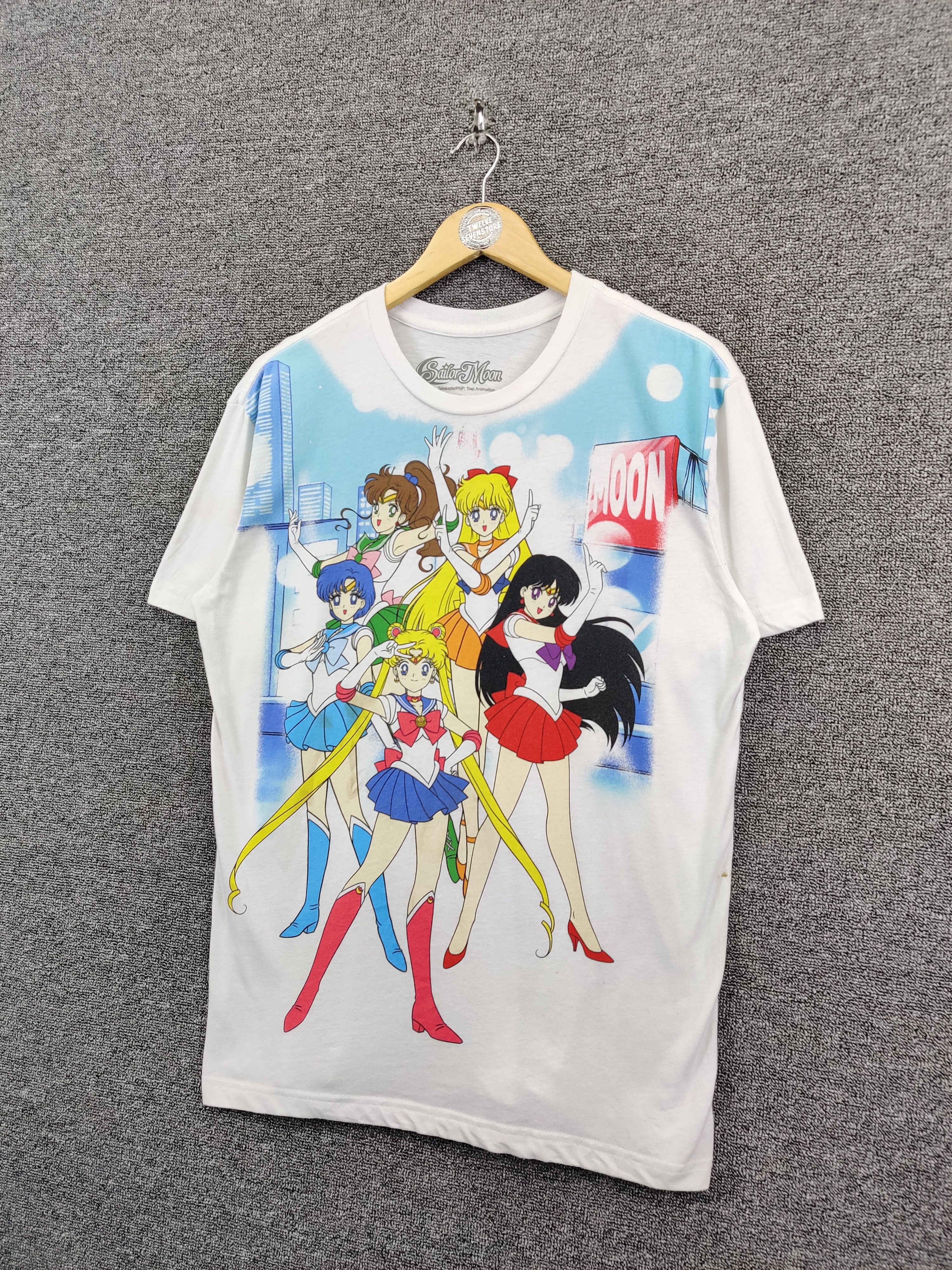 Anime Vintage Sailormoon Cartoon Anime Tee Tshirt Size US M / EU 48-50 / 2 - 2 Thumbnail