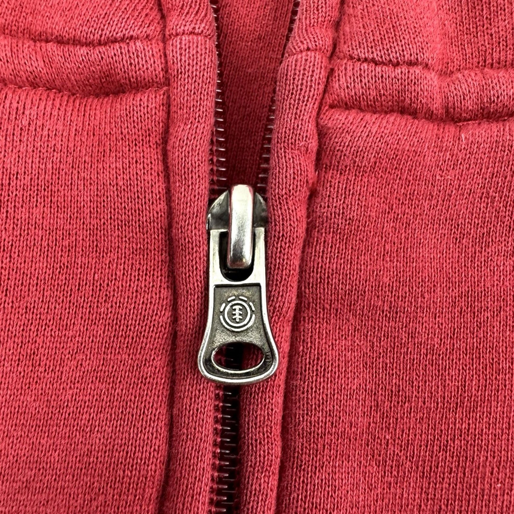 Element VINTAGE Element Sweatshirt Adult Large Full Zip Hipster Punk Y2K Thumbhole Red Mens Size US L / EU 52-54 / 3 - 4 Thumbnail