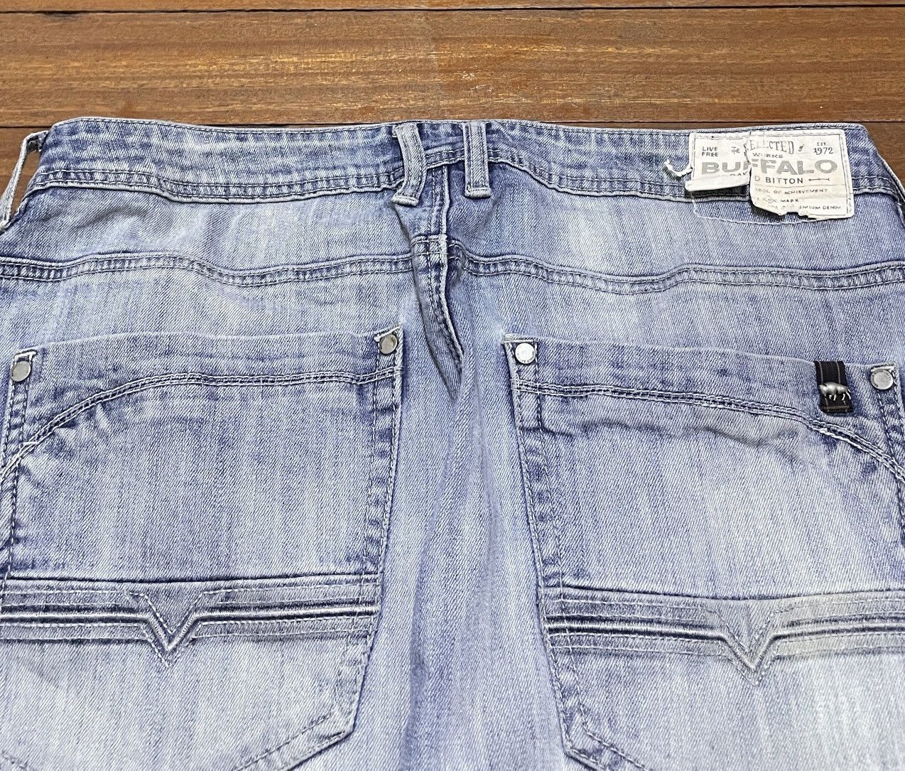 Buffalo David Bitton × Vintage Rare Design Vintage Brand Buffalo David Bitton Jeans 2000s Size US 34 / EU 50 - 4 Thumbnail