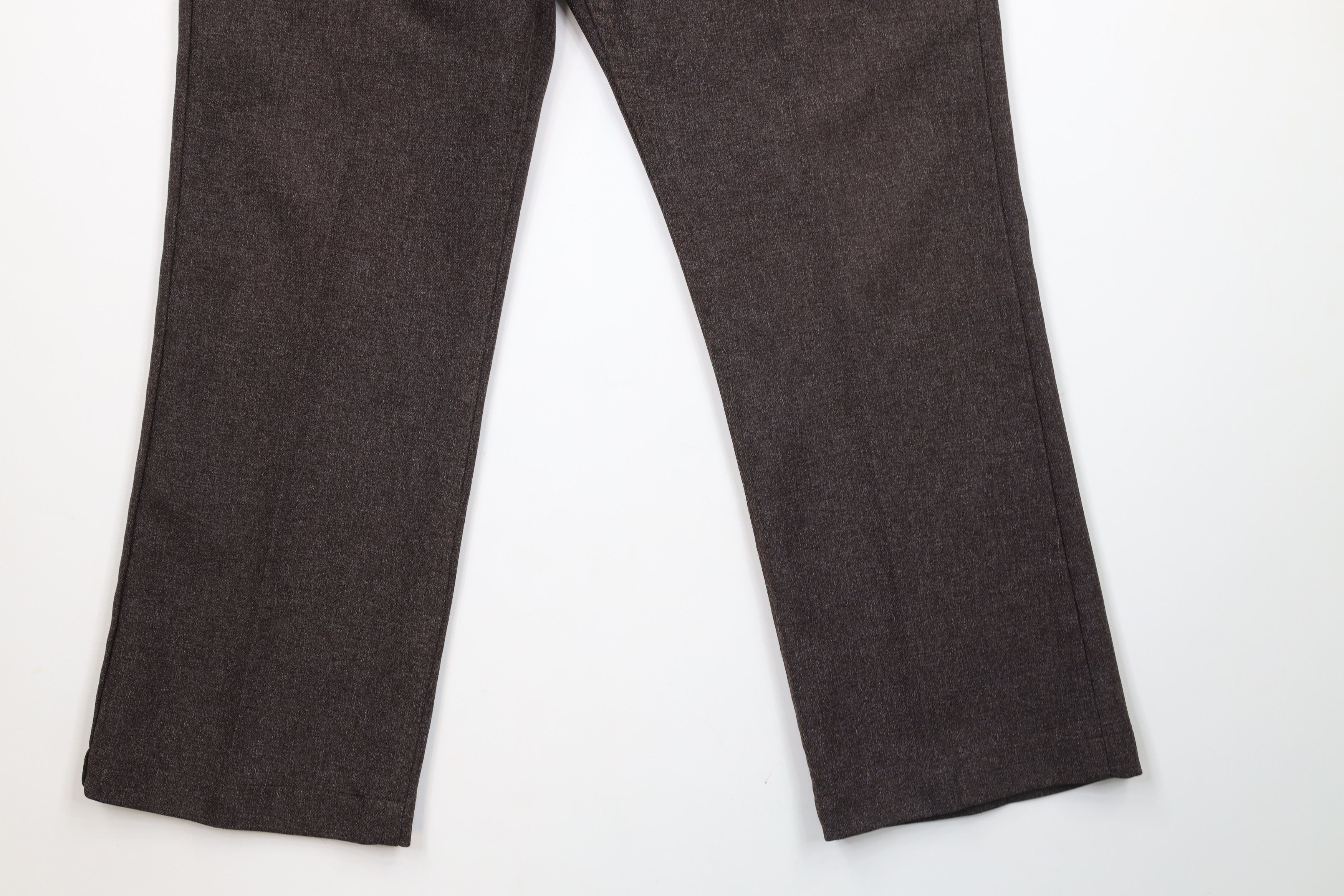 Vintage × Wrangler Vintage 90s Wrangler Wide Leg Western Pants Heather Brown Size US 34 / EU 50 - 4 Thumbnail