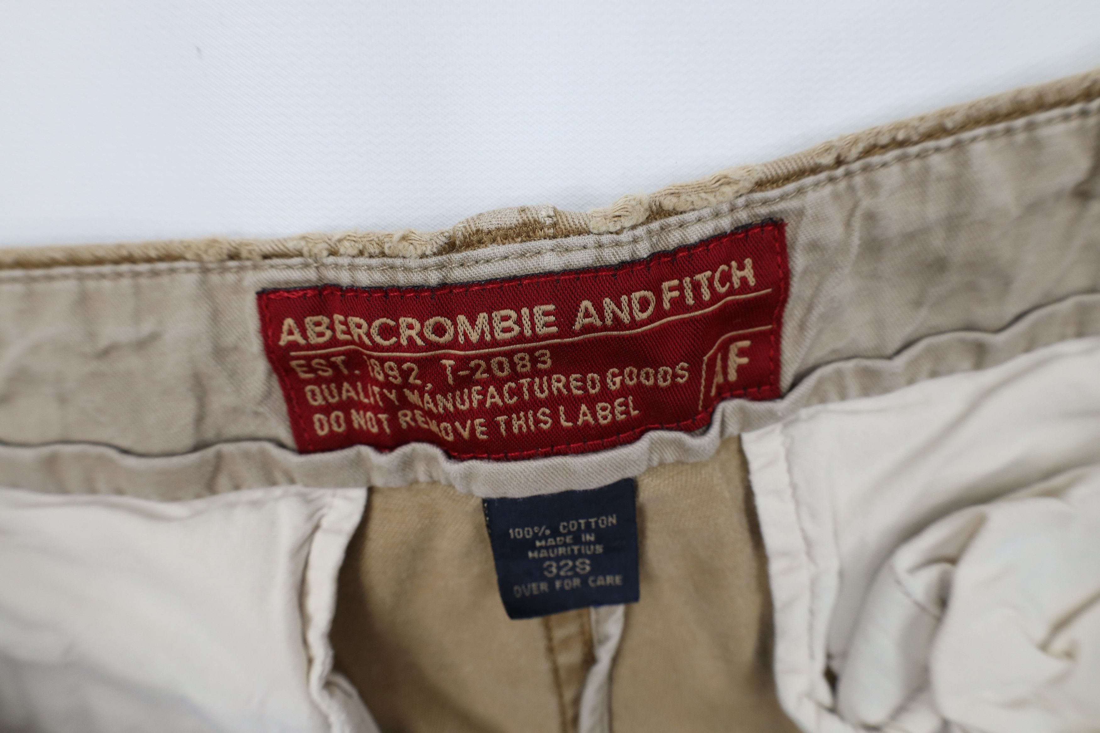 Abercrombie & Fitch Vintage 90s Y2K Abercrombie & Fitch Wide Leg Surplus Pants Size US 32 / EU 48 - 11 Thumbnail