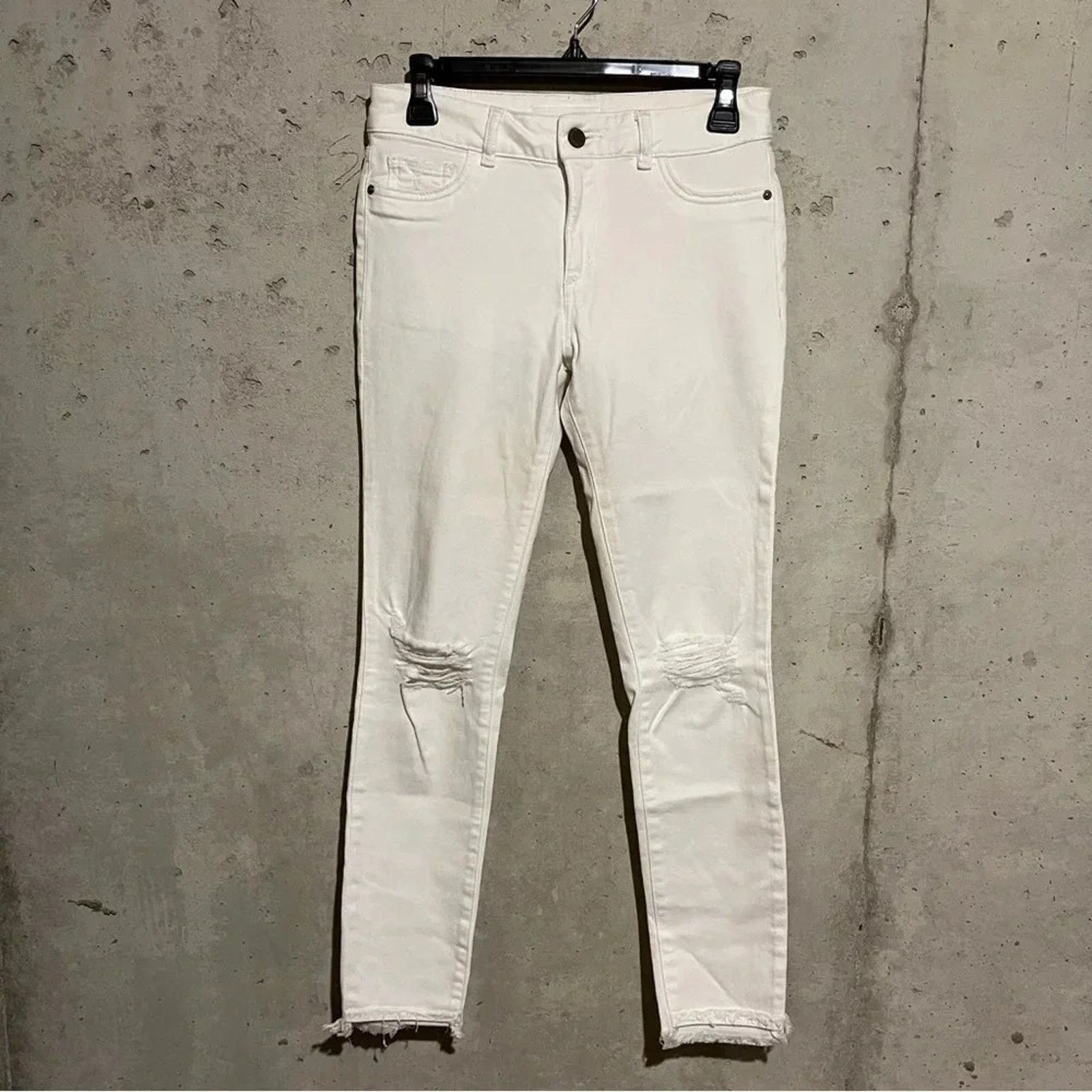 DL1961 DL1961 Margaux Instasculpt Skinny Distressed Jeans Sz 26 Size 26" / US 2 / IT 38 - 1 Thumbnail