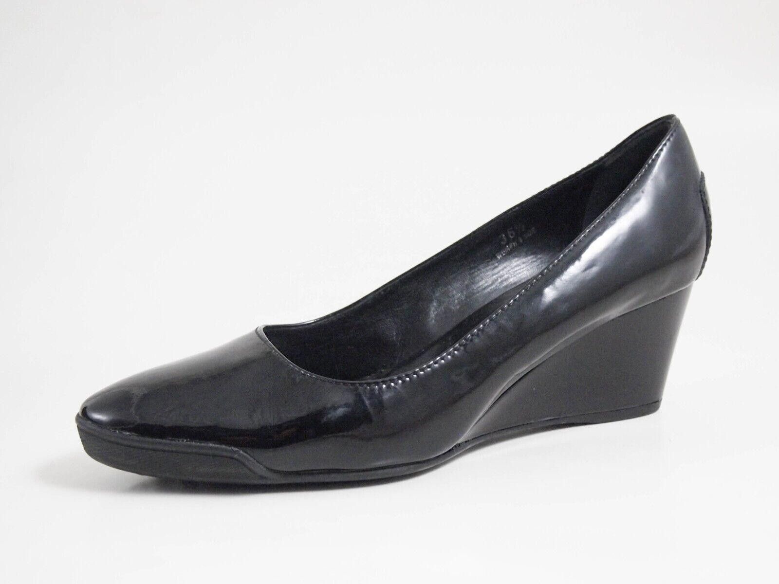 Tod's Tod's Wedge Pumps Black Patent Leather US 6.5 EU 36.5 $580 Size US 6.5 / IT 36.5 - 1 Thumbnail