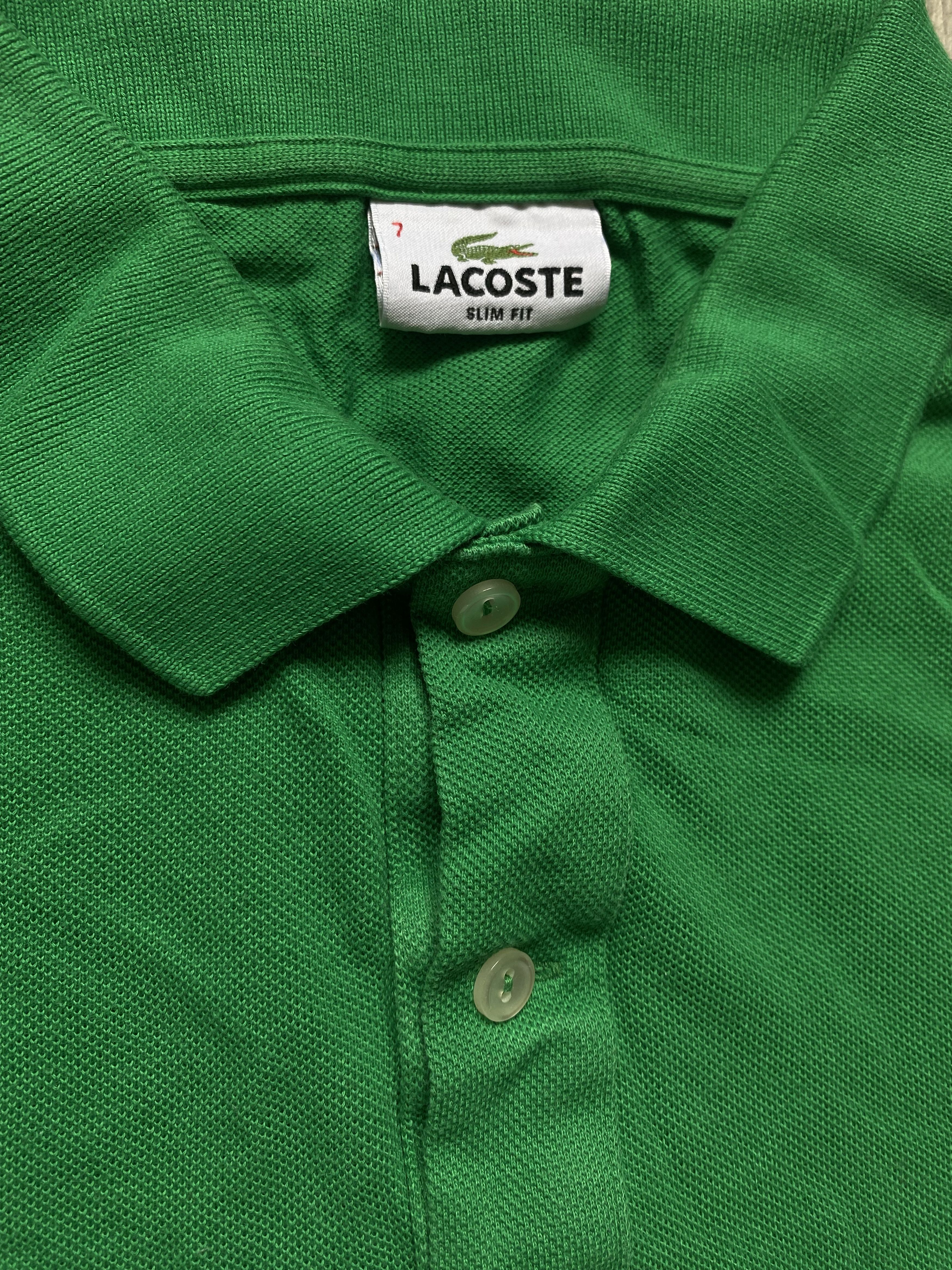 Lacoste Lacoste Polo Shirt – Green, Size 7 (Model F8330) Size US L / EU 52-54 / 3 - 2 Thumbnail