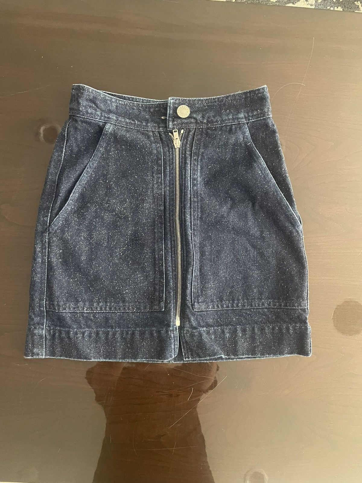 Isabel Marant Isabel Marant Zip-up Jean Mini Skirt Size 24" / US 00 / IT 34 - 1 Thumbnail