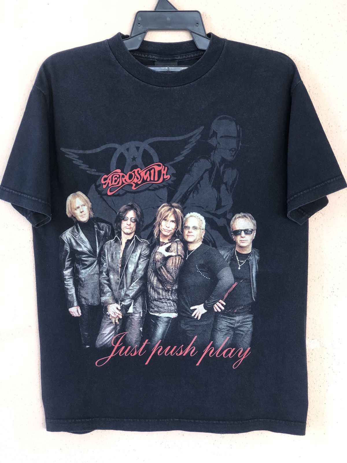 Aerosmith × Band Tees × Vintage Vintage AEROSMITH Sorayama 2001 Tour Tee Size US M / EU 48-50 / 2 - 1 Thumbnail