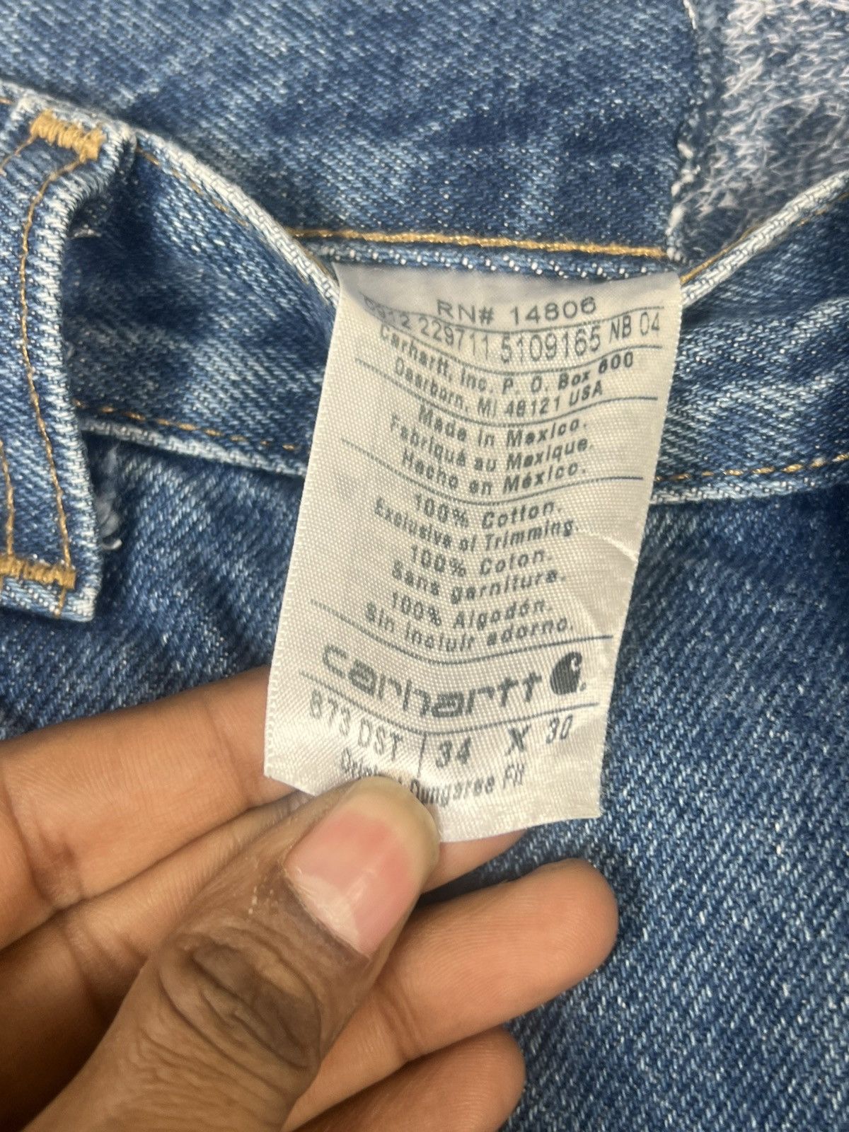 Carhartt Vintage carhartt b73 dst double knee Size US 34 / EU 50 - 5 Thumbnail