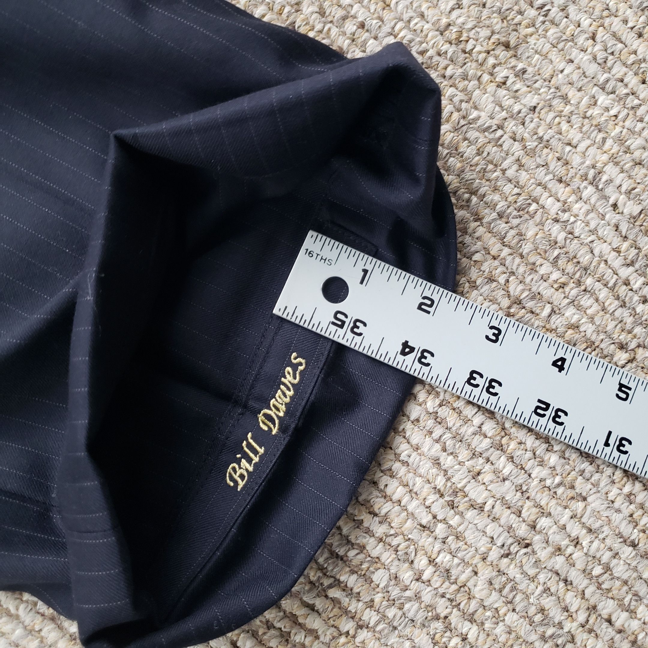 Other Dino Filarte Super 110s Wool Custom Men's Suit Size 42S - 17 Thumbnail