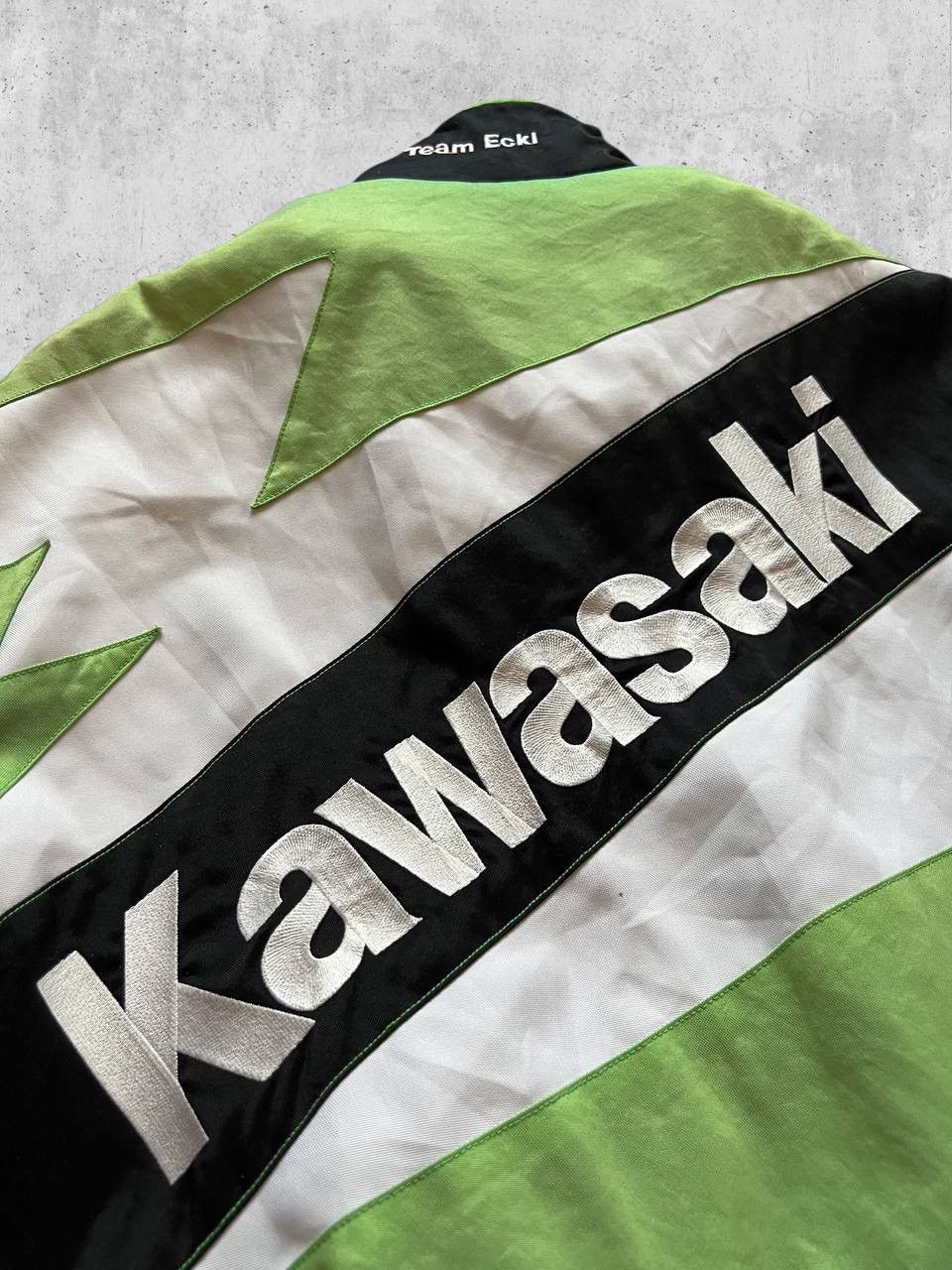 Other KAWASAKI 3 in 1 Racing Jacket + VEST vintage bomber Size US L / EU 52-54 / 3 - 9 Thumbnail