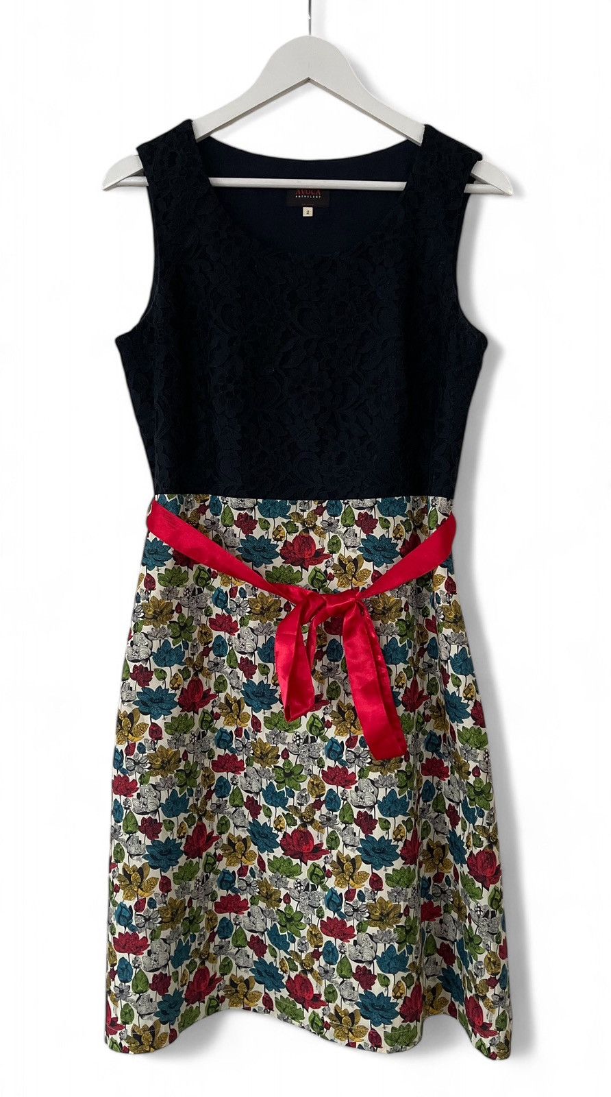 Vintage Avoca Women's Dress Size 2 Size M / US 6-8 / IT 42-44 - 1 Thumbnail