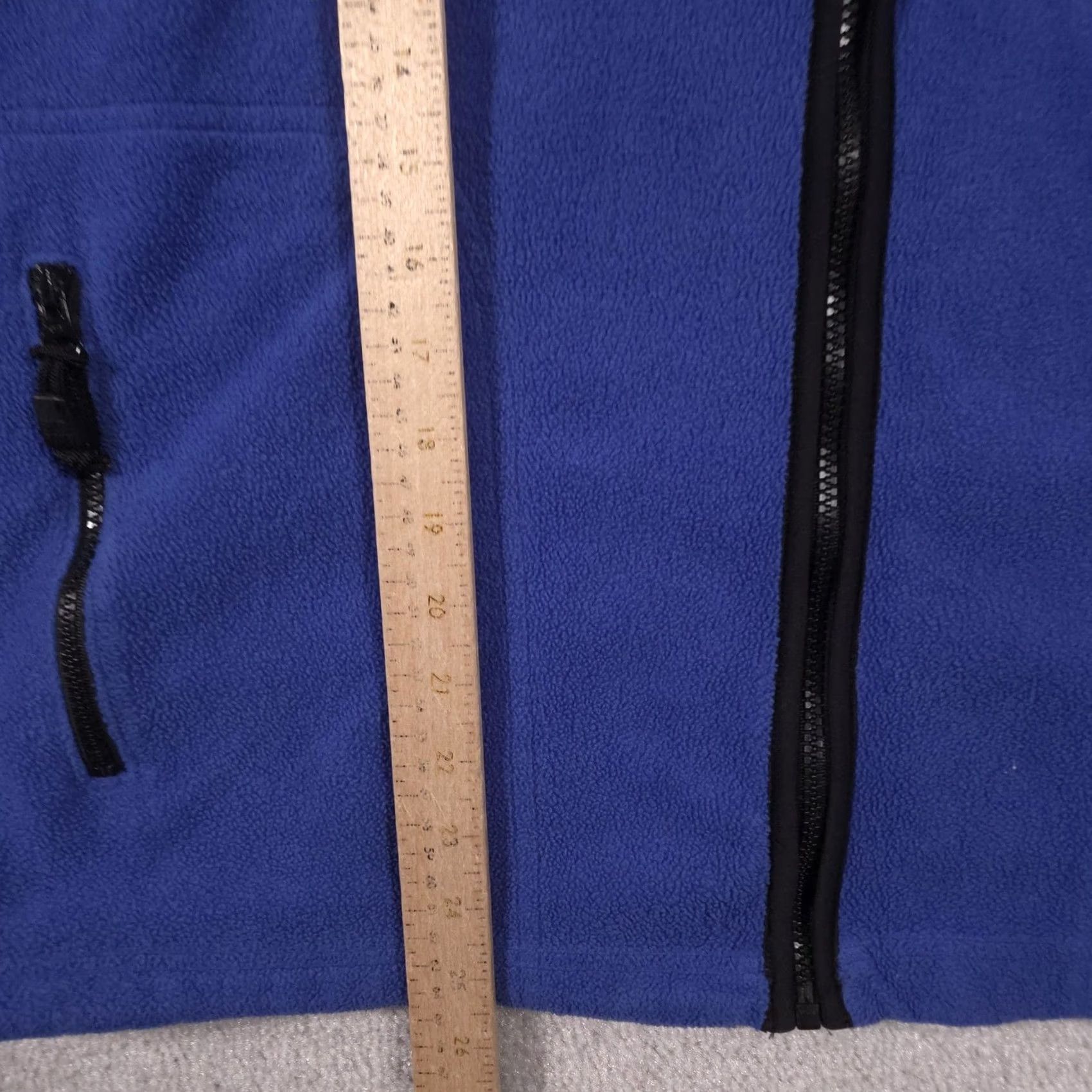 Old Navy Old Navy Vest Mens XL Blue Fleece Full Zip Stand Collar Pockets Outdoor Casual Size US XL / EU 56 / 4 - 7 Thumbnail