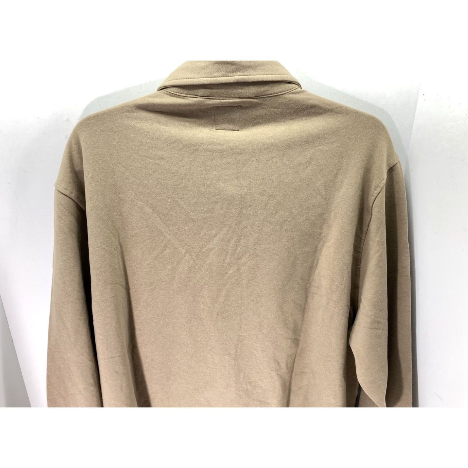 Gap Gap Shirt Men XL Brown Knit Button-Front Long Sleeve Cotton Blend Stretch NWT Regular, Button-Up, Collared, Vietnam, Gap Size US XL / EU 56 / 4 - 7 Thumbnail