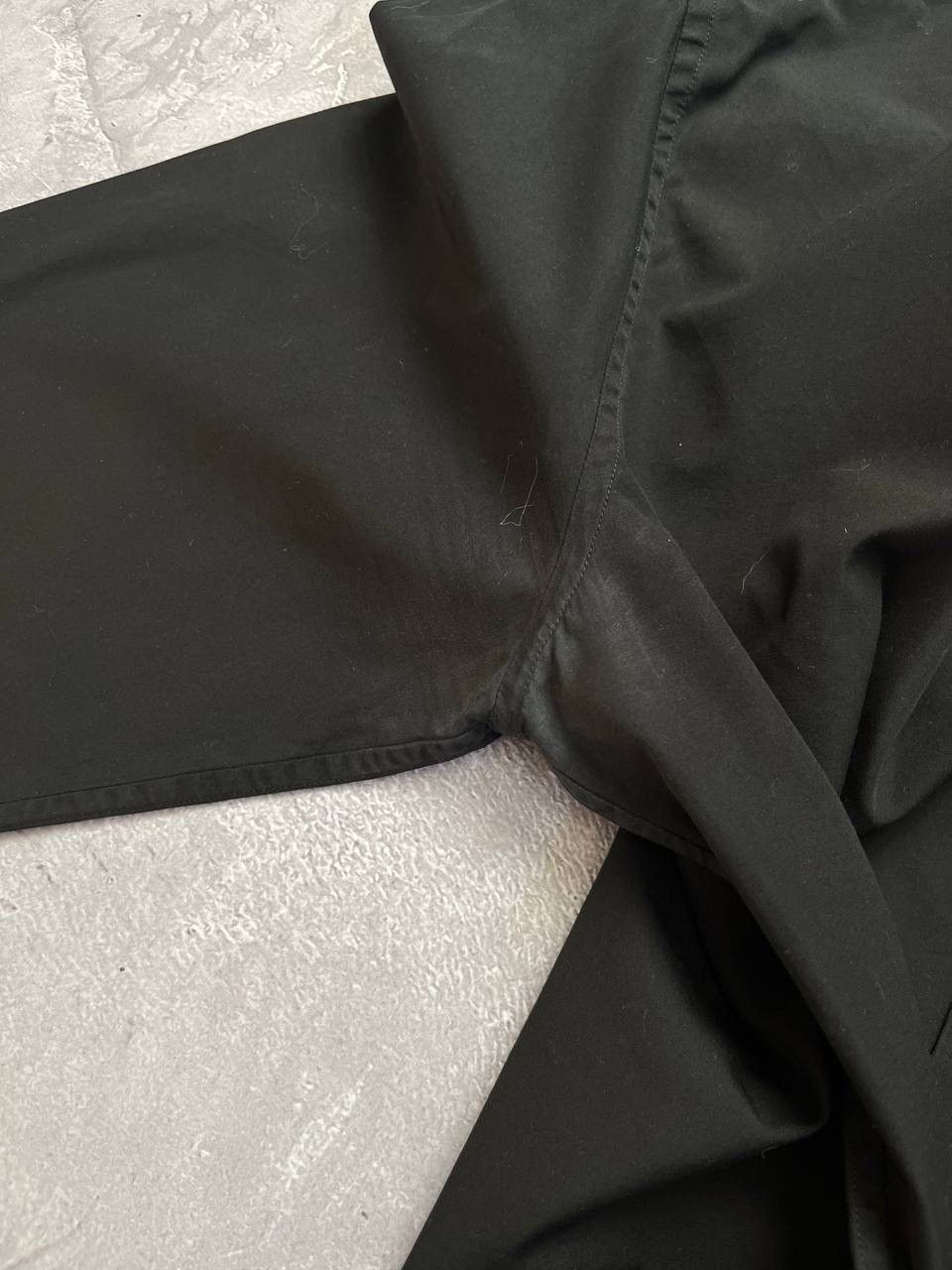 Givenchy Givenchy Men's Black Dress Shirt Size 41 Logo Embroidery Size US M / EU 48-50 / 2 - 9 Thumbnail