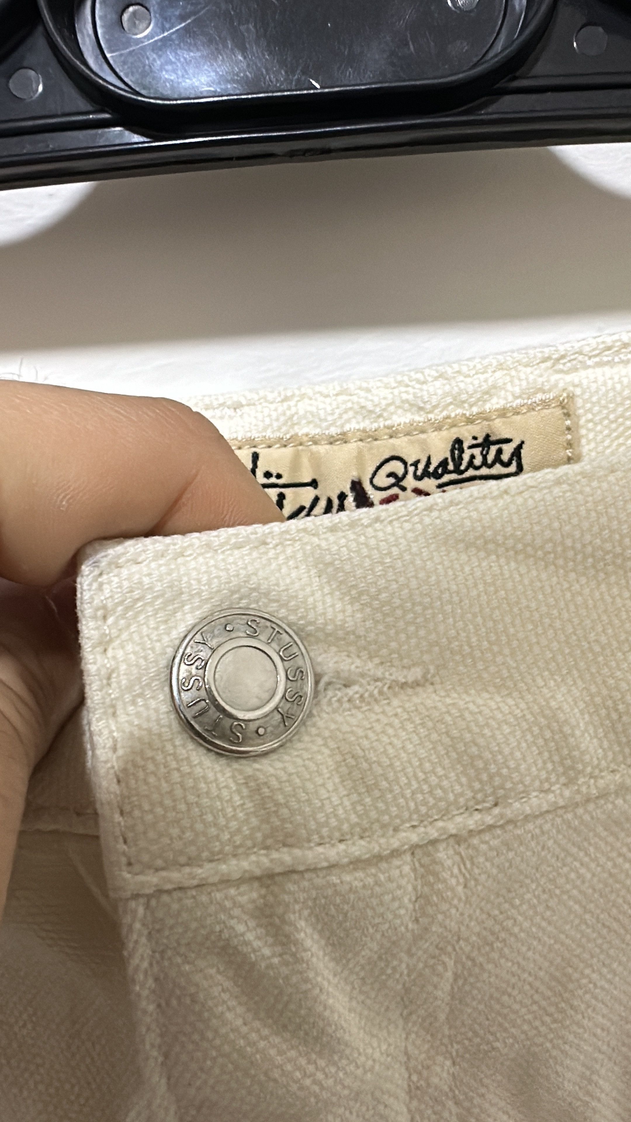 Stussy Stussy Double Knee Work Pant Bone Size 34 Size US 34 / EU 50 - 5 Thumbnail