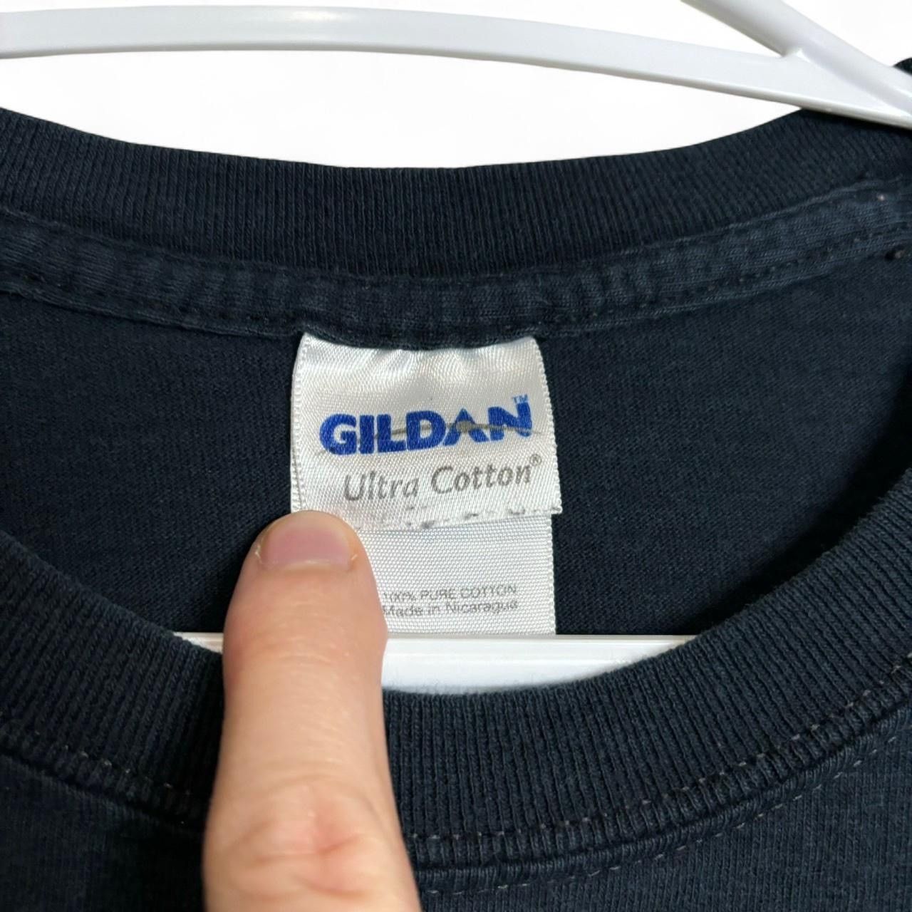 Gildan × Vintage Vintage Style Guinness 1759 Faded Black Blue Graphic Tee Size US L / EU 52-54 / 3 - 4 Thumbnail