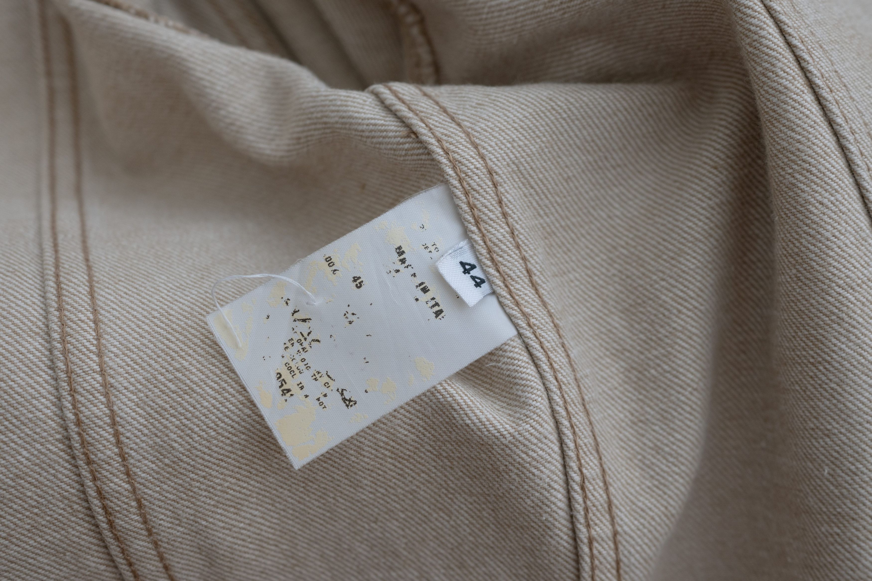 Helmut Lang 2000 HELMUT LANG RAW DENIM CLASSIC 2-POCKET JACKET Size US S / EU 44-46 / 1 - 9 Thumbnail