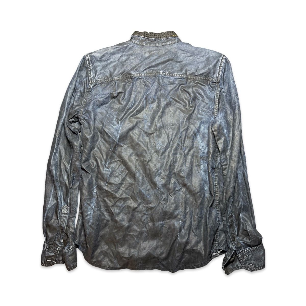 Hysteric Glamour Vintage 7 For All Mankind Trompe-L’oeil Button Down Size US M / EU 48-50 / 2 - 2 Thumbnail