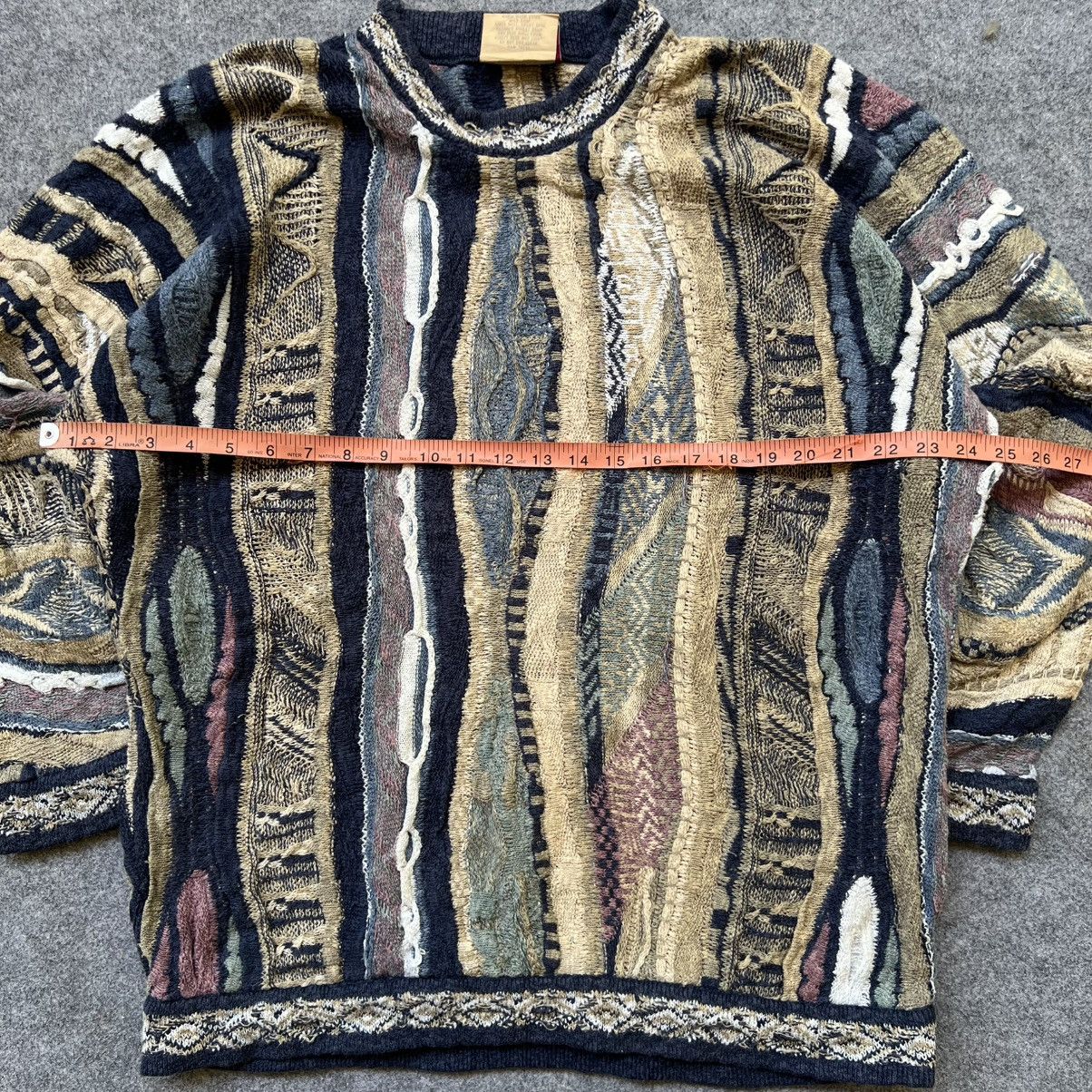 Coogi × Vintage Crazy Vintage Coogi Classic 3D Cable Knit Sweater Size US L / EU 52-54 / 3 - 6 Thumbnail