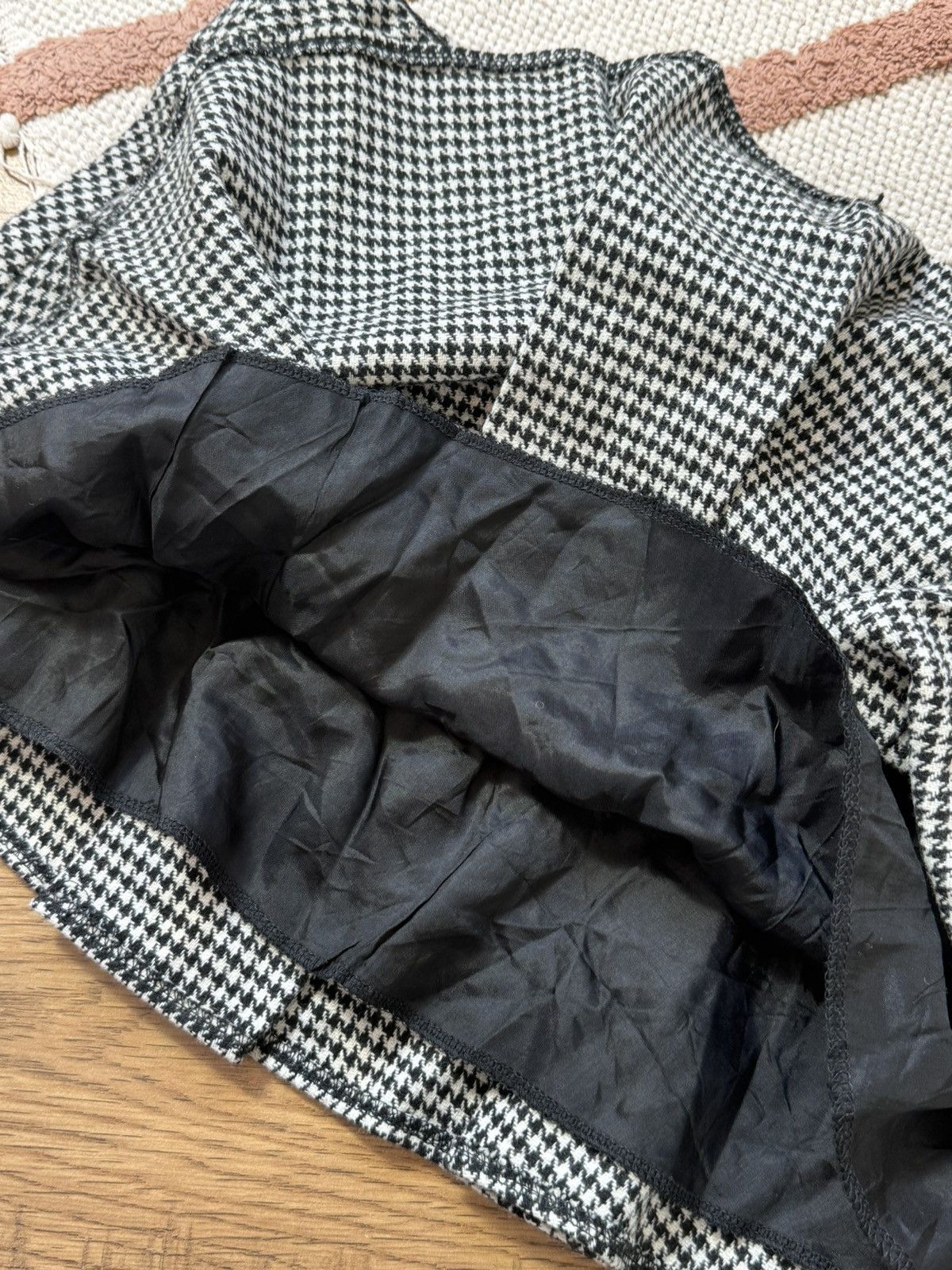 Morgan Homme × Vintage VINTAGE MORGAN SCHOOL STYLE 2000s MINI SKIRT Size 28" / US 6 / IT 42 - 6 Thumbnail