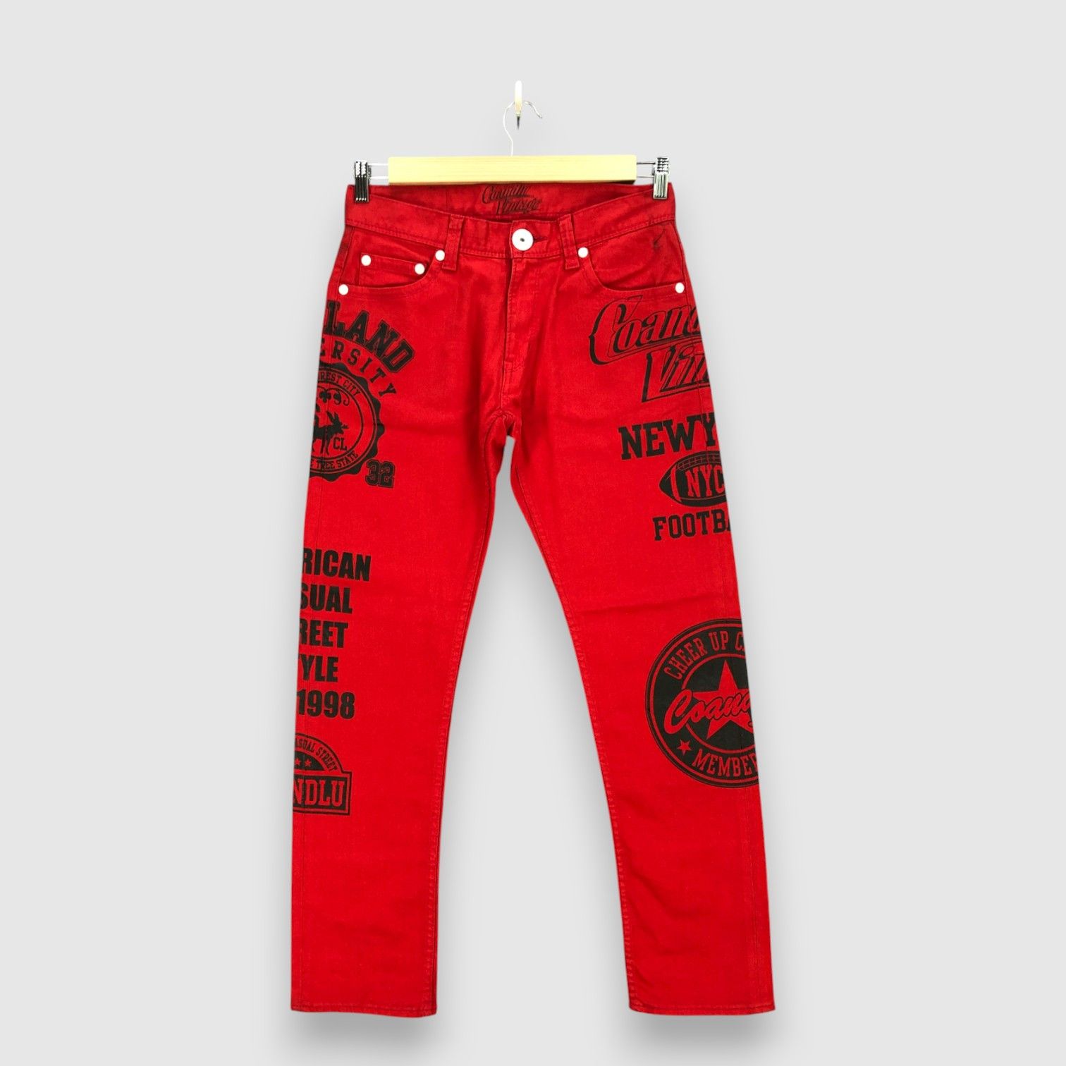 Japanese Brand Vintage Co&LU Japanese Jeans Statement Pants Archival Denim Size US 32 / EU 48 - 1 Thumbnail