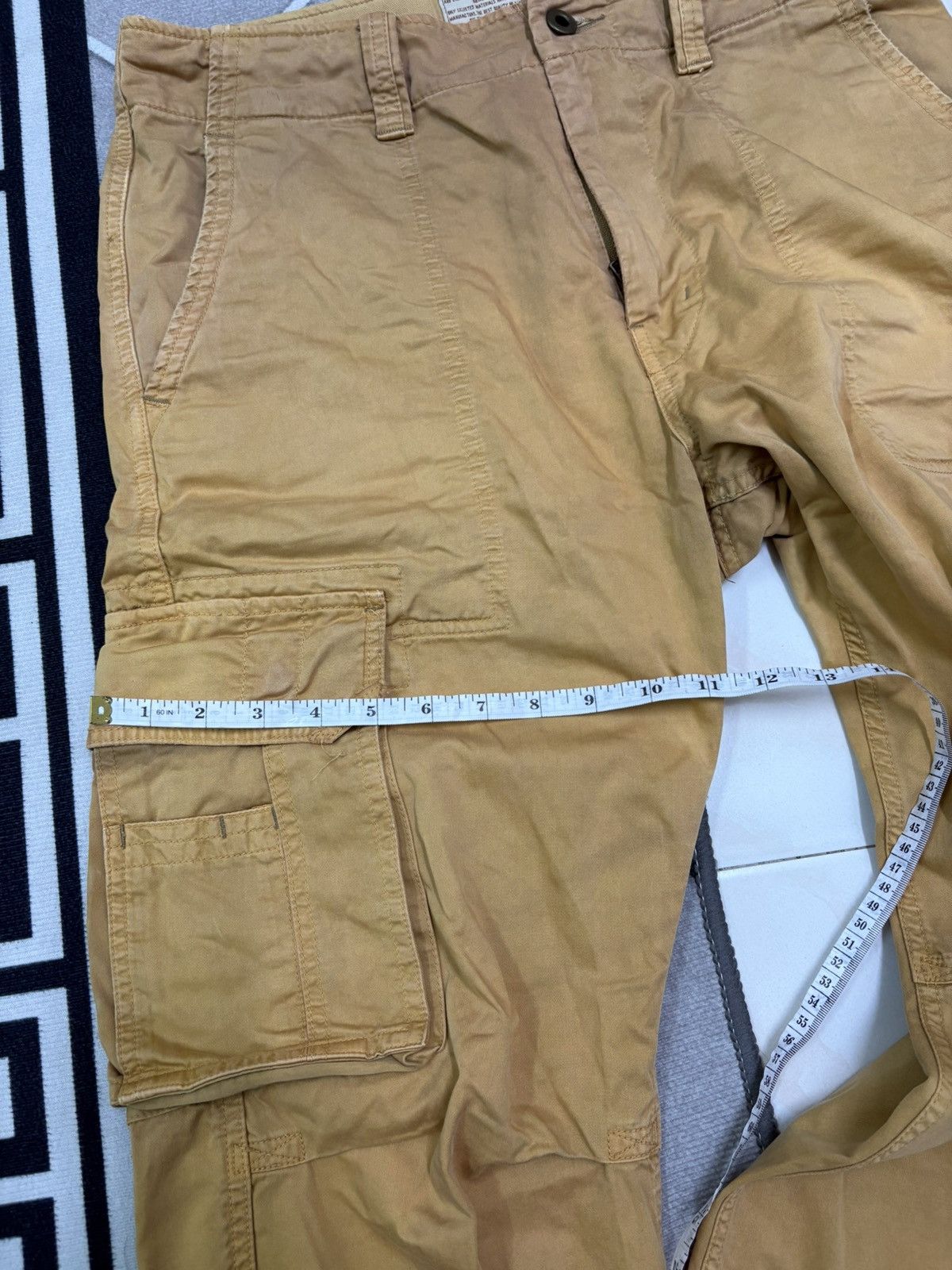 Japanese Brand × Purple Brand Purple and yellow cargo pant Size US 33 - 5 Thumbnail