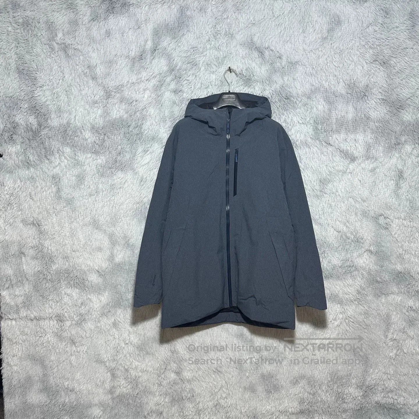Arcteryx Radsten Parka Long Coat Night Blue.