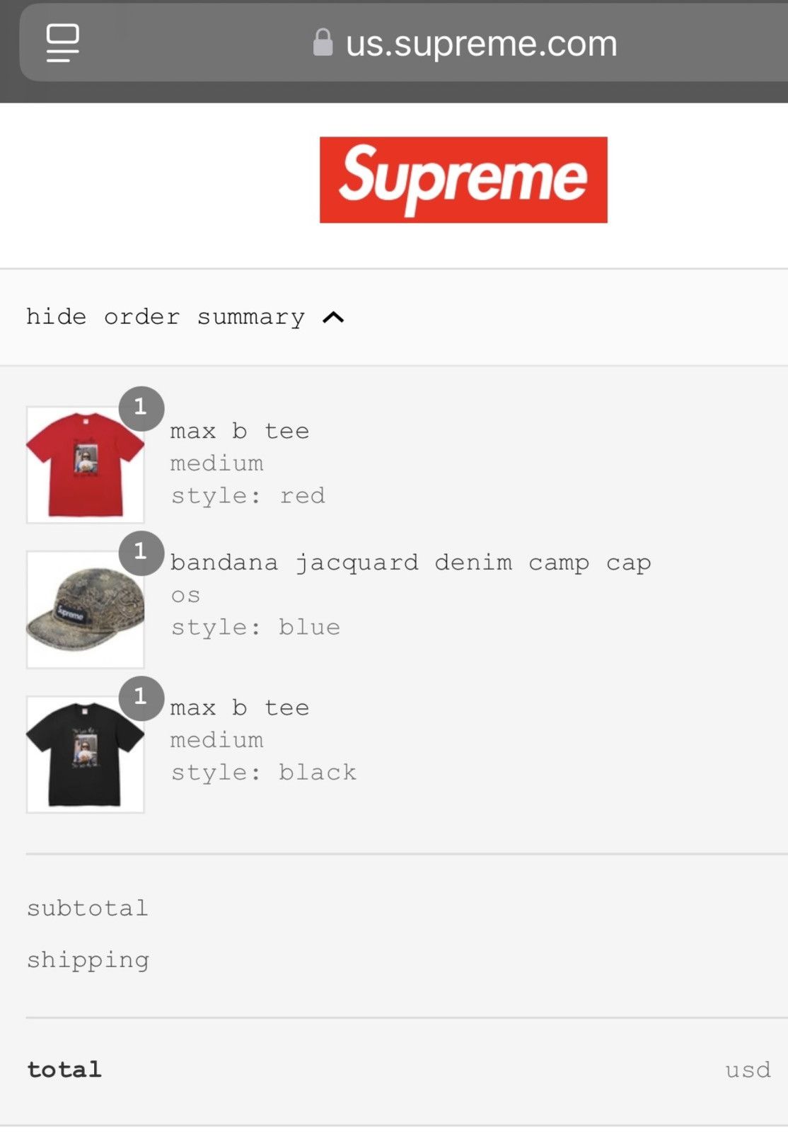 Streetwear × Supreme × Vintage Supreme Bandana Jacquard
