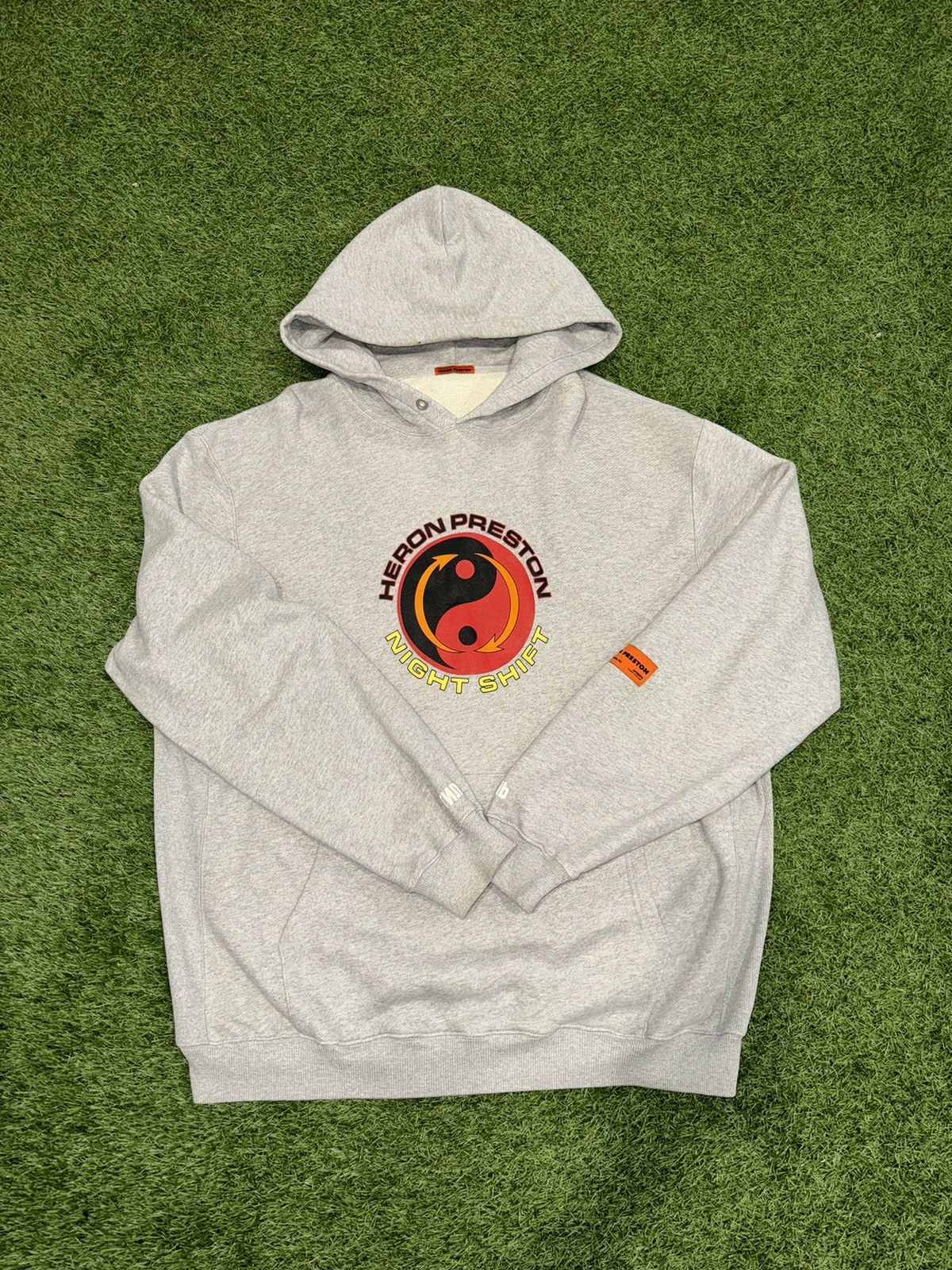 Heron Preston Heron Preston Night Shift Hoodie Size US XXL / EU 58 / 5 - 1 Thumbnail