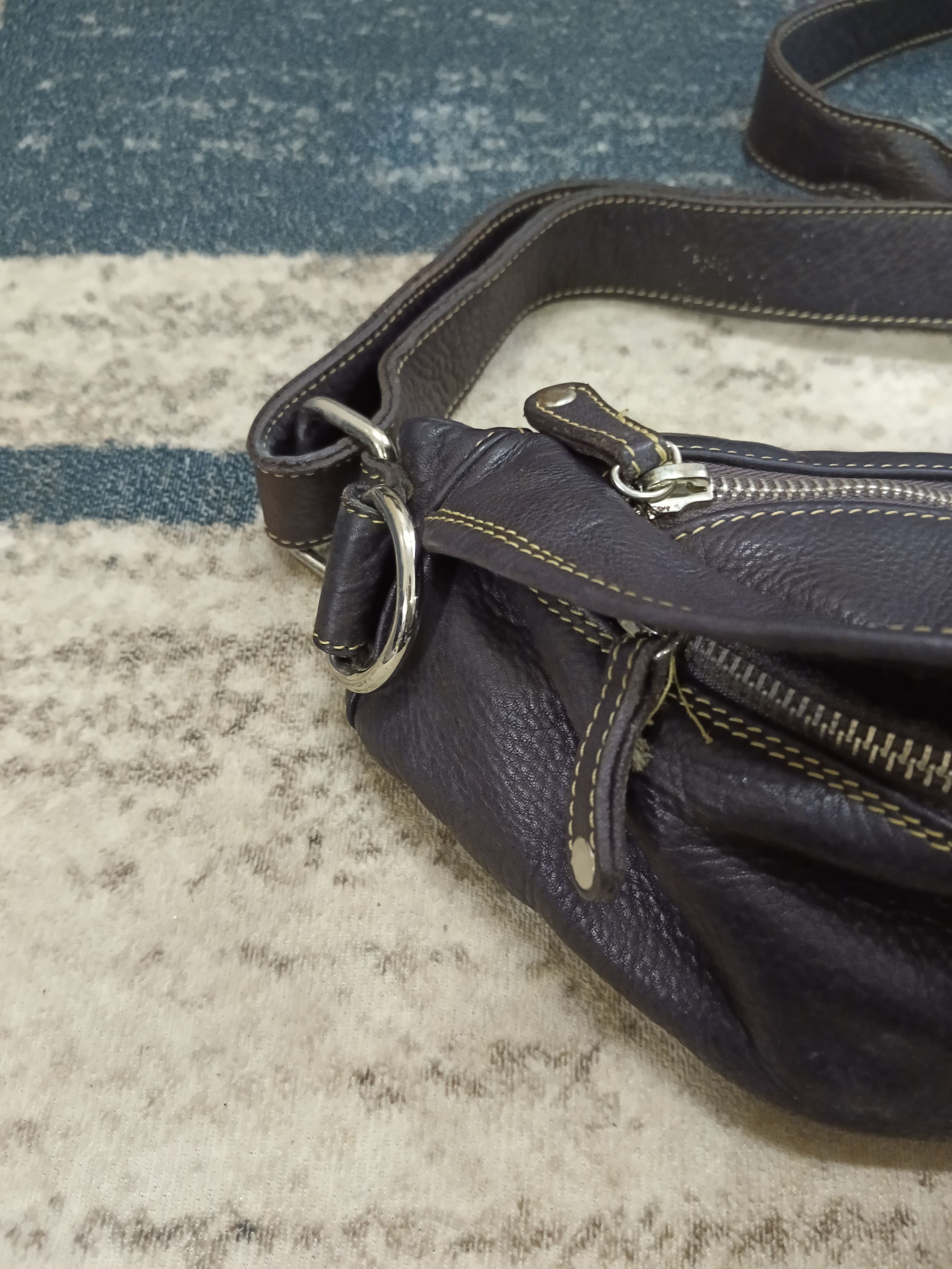 Leather DAY'S ART HANDMADE LEATHER CROSSBODY Size ONE SIZE - 4 Thumbnail