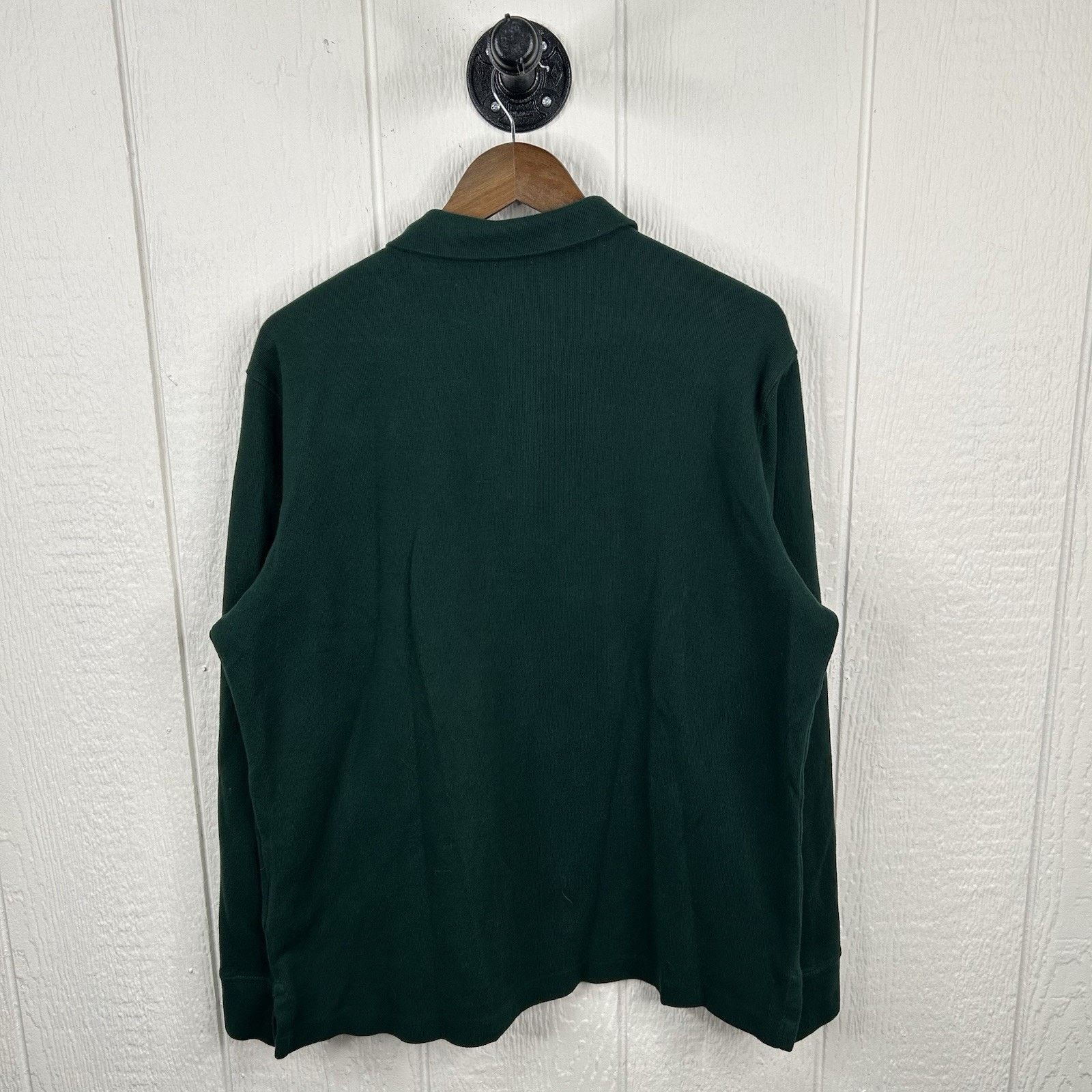 Ralph Lauren Ralph Lauren Polo Forest Green Quarter-Zip Crewneck Large Size US L / EU 52-54 / 3 - 2 Thumbnail