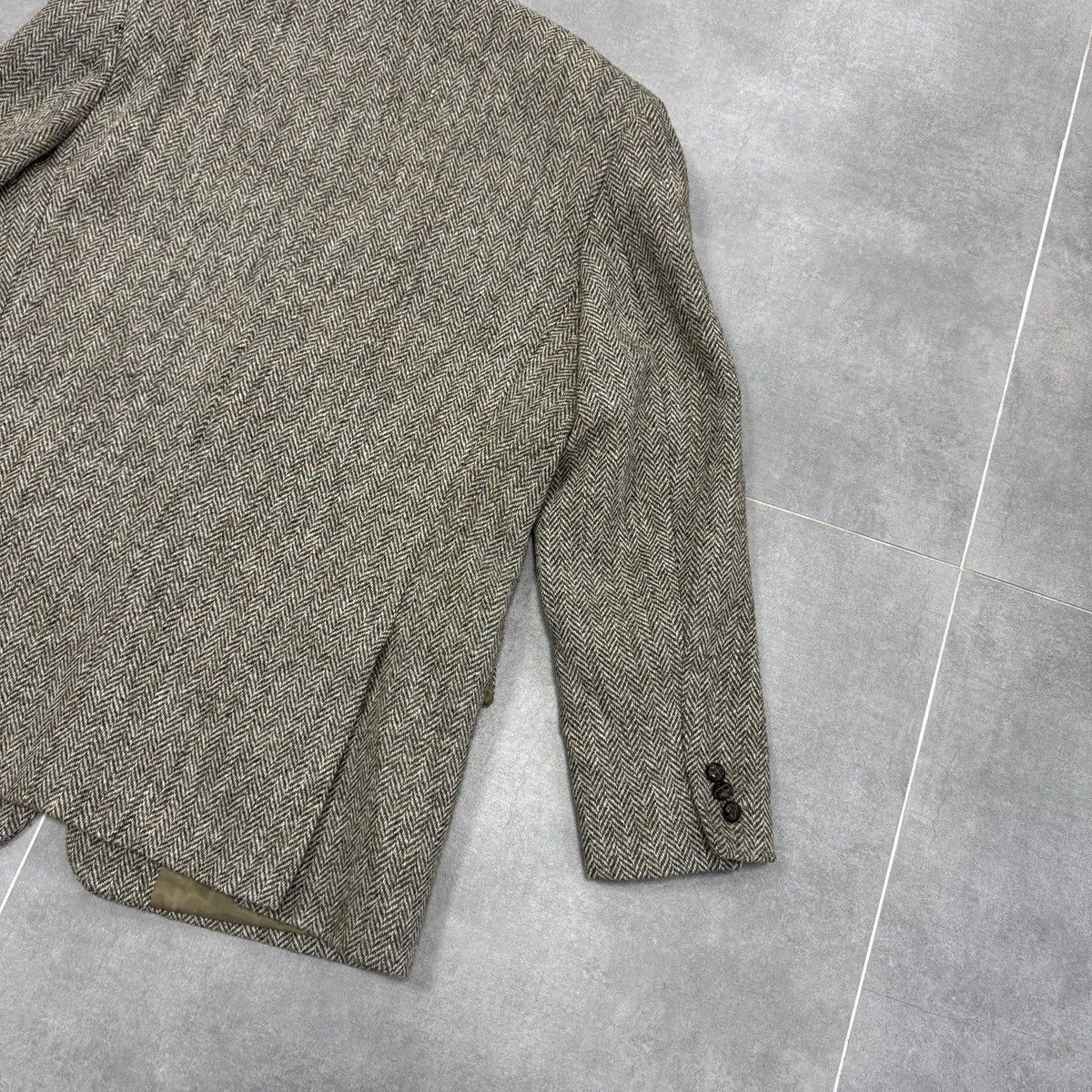 Harris Tweed Harris Tweed Wool Blazer Size fit chest 107 cm 42" Regular Size 42R - 18 Thumbnail