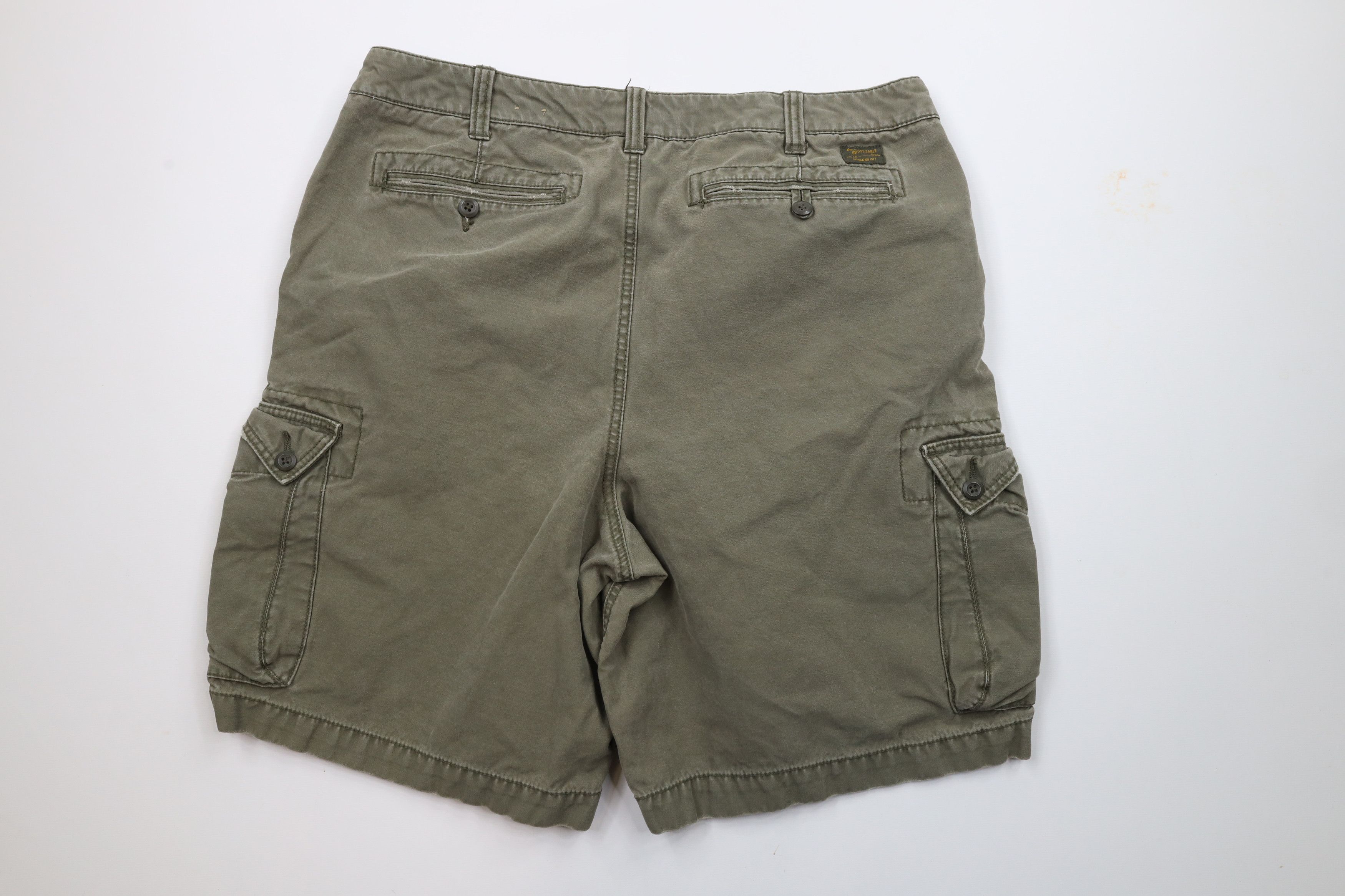 American Eagle Outfitters × Vintage Vintage American Eagle Outfitters Heavyweight Cargo Shorts Size US 40 / EU 56 - 8 Thumbnail