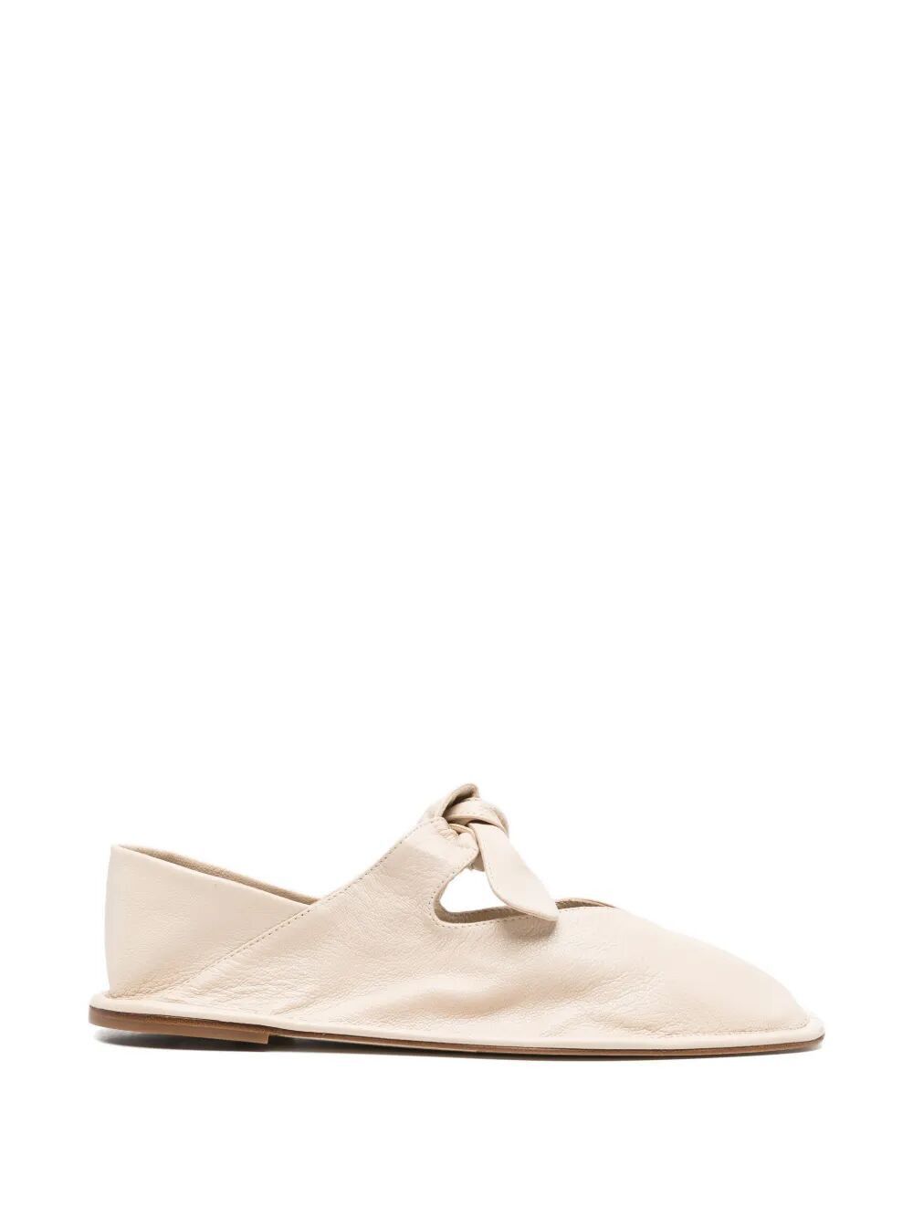 Hereu "LLASADA" SUPPLE SHINY FLAT SHOES Size US 7 / IT 37 - 1 Thumbnail