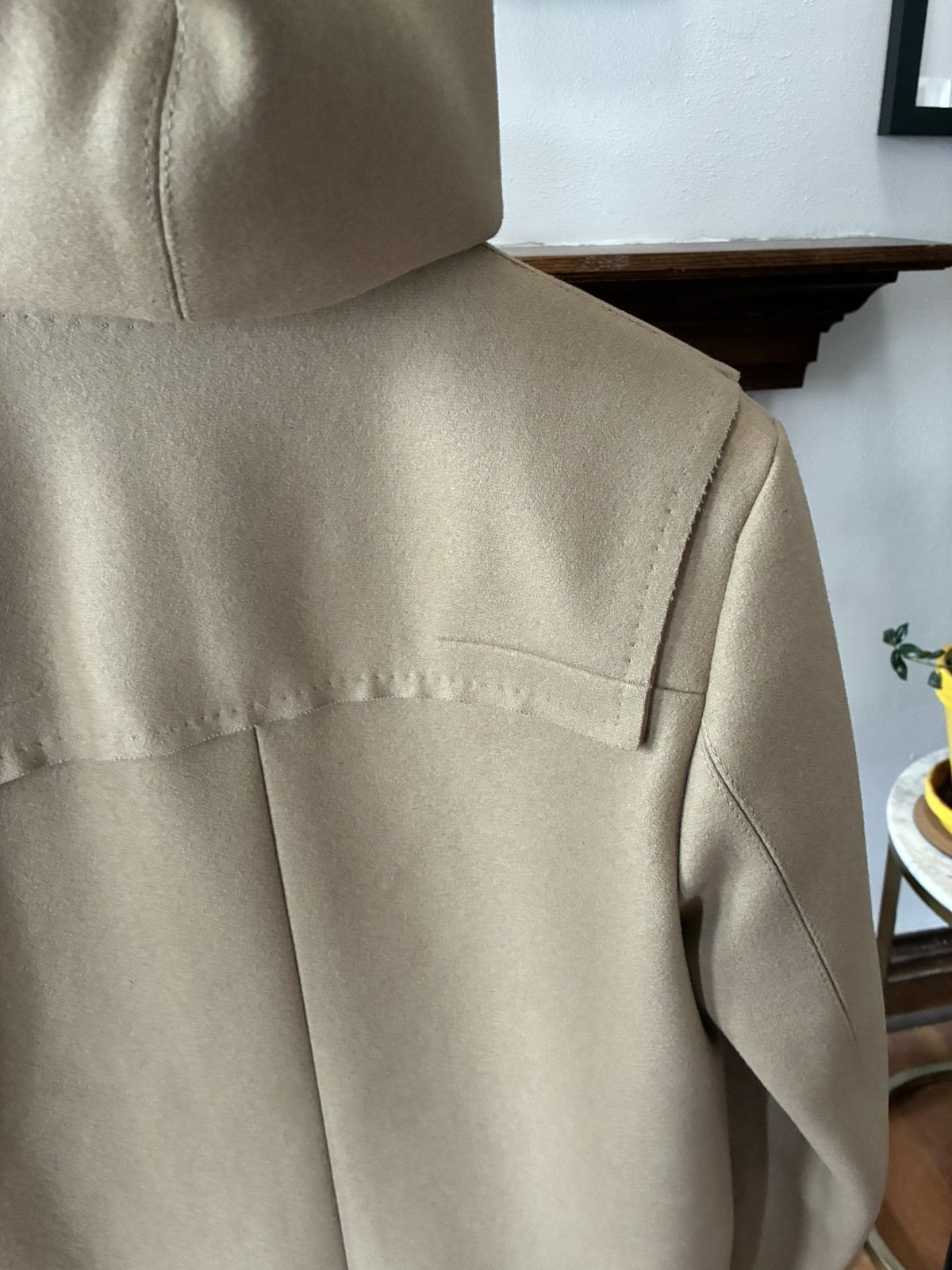 Hedi Slimane Dior Homme AW04 “VOTC” Hooded Wool Trench Coat Size 46 Camel Size US S / EU 44-46 / 1 - 4 Thumbnail