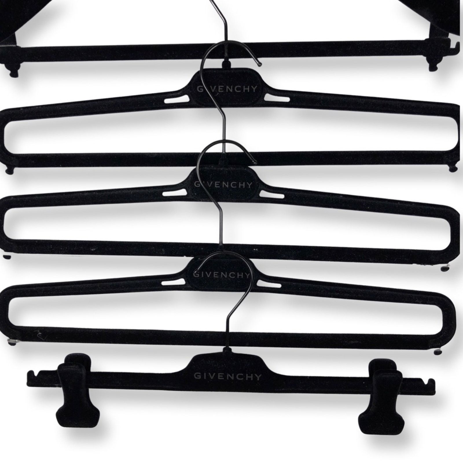 Givenchy Givenchy Logo Velour Hangers Size ONE SIZE - 2 Thumbnail