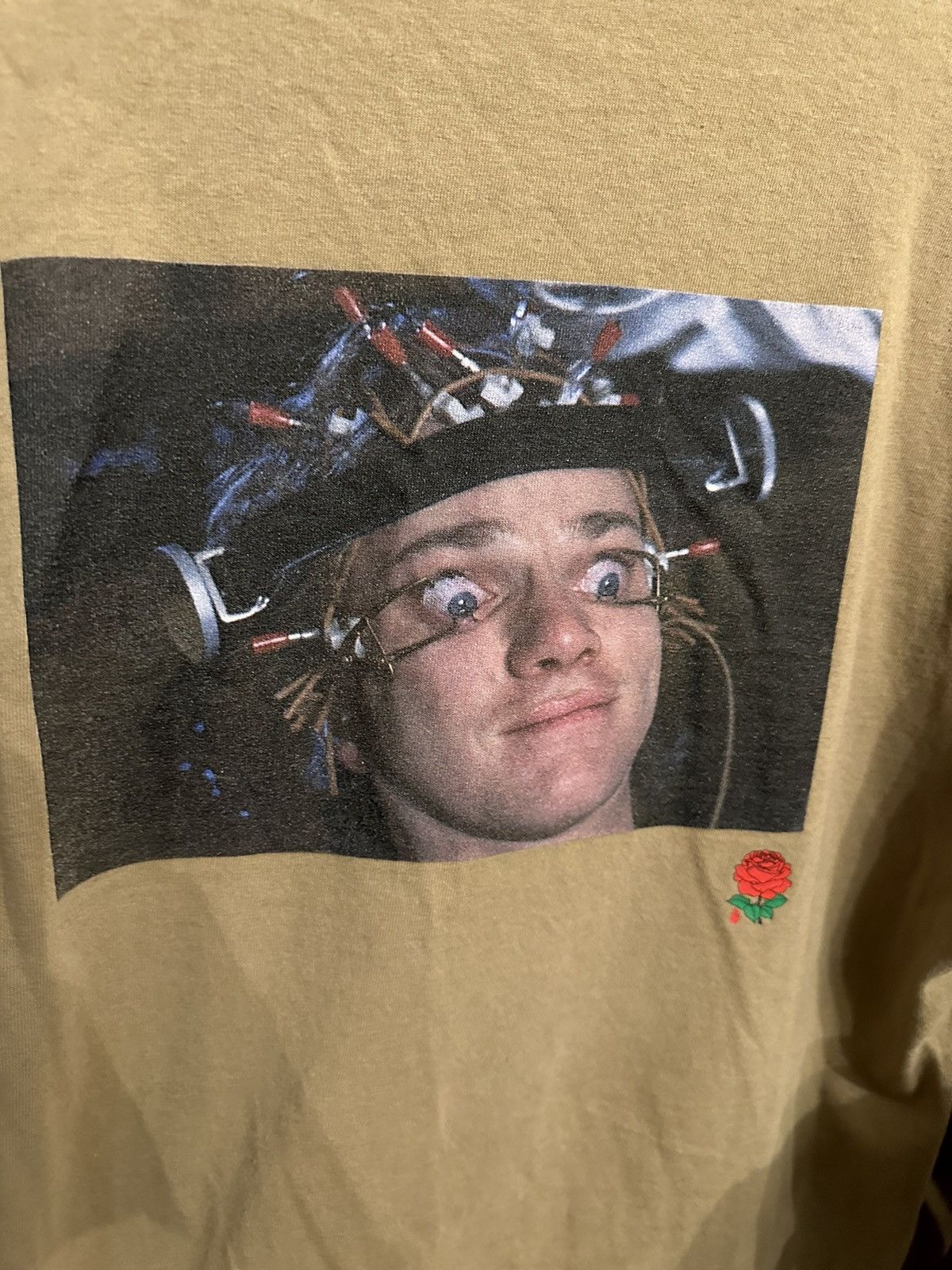 Undercover Clockwork orange longsleeve brown shirt Grailed