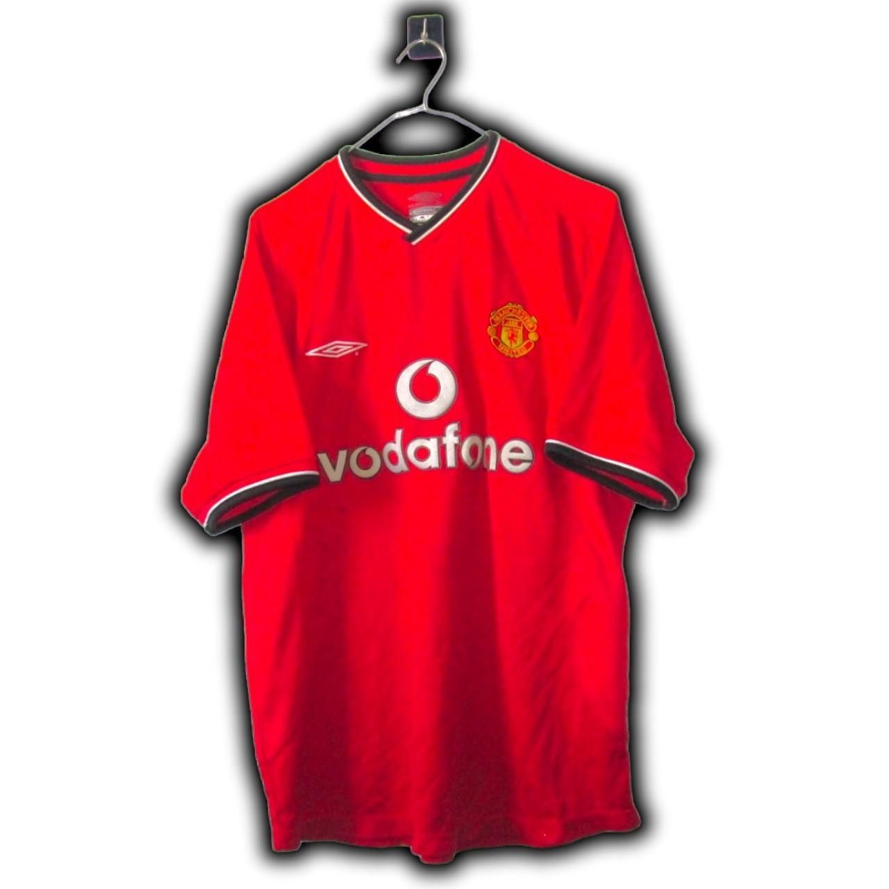 Umbro Manchester United England 2000 2001 2002 Home Shirt Jersey Size US M / EU 48-50 / 2 - 2 Thumbnail