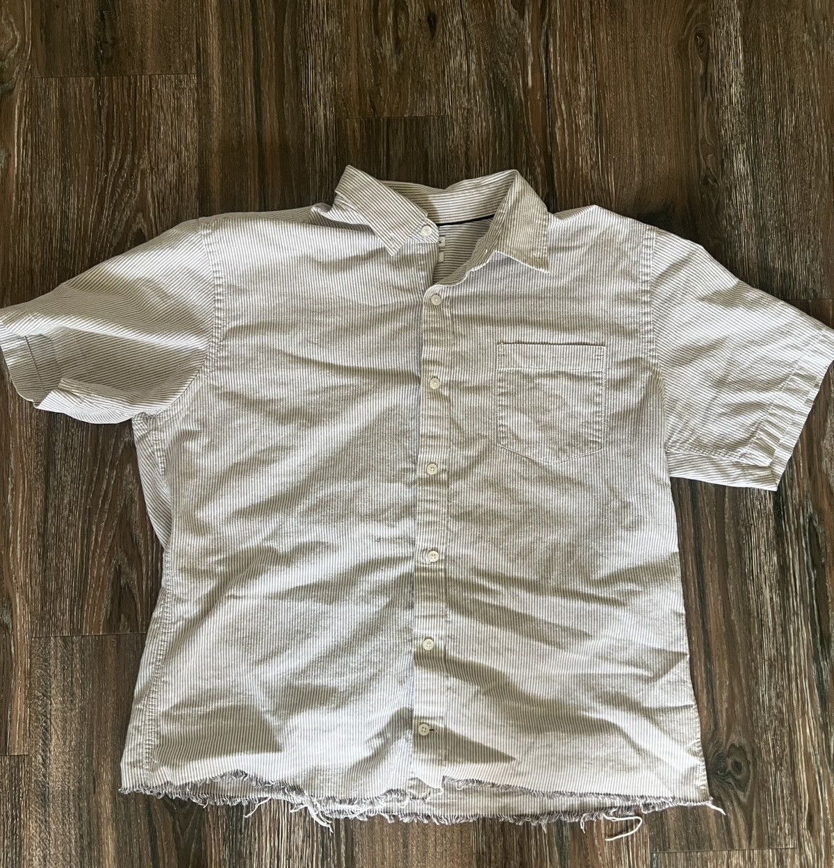 Other cropped striped button up Size US L / EU 52-54 / 3 - 1 Thumbnail