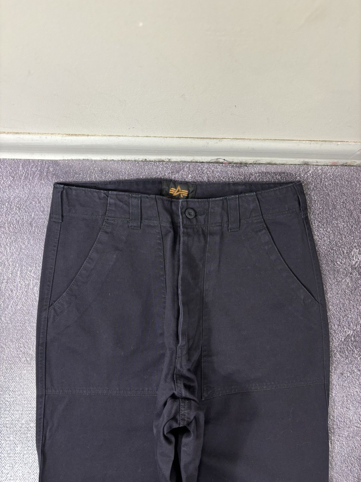 Alpha Industries Vintage Alpha Industries Men’s Navy Military Pants Trousers Size US 28 / EU 44 - 5 Thumbnail