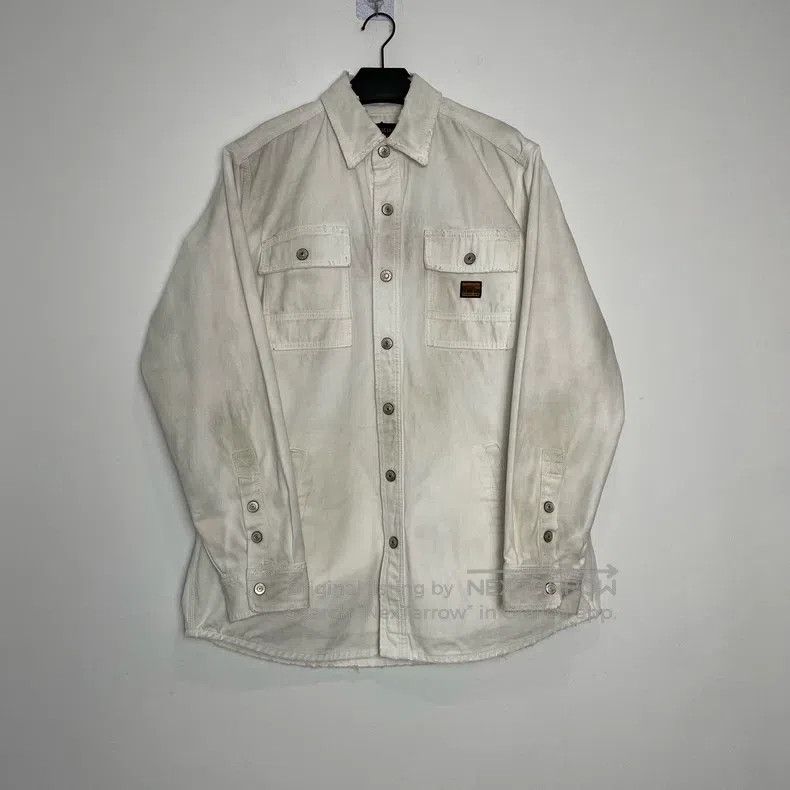 Balenciaga Balenciaga Distressed denim jacket Size US M / EU 48-50 / 2 - 1 Thumbnail