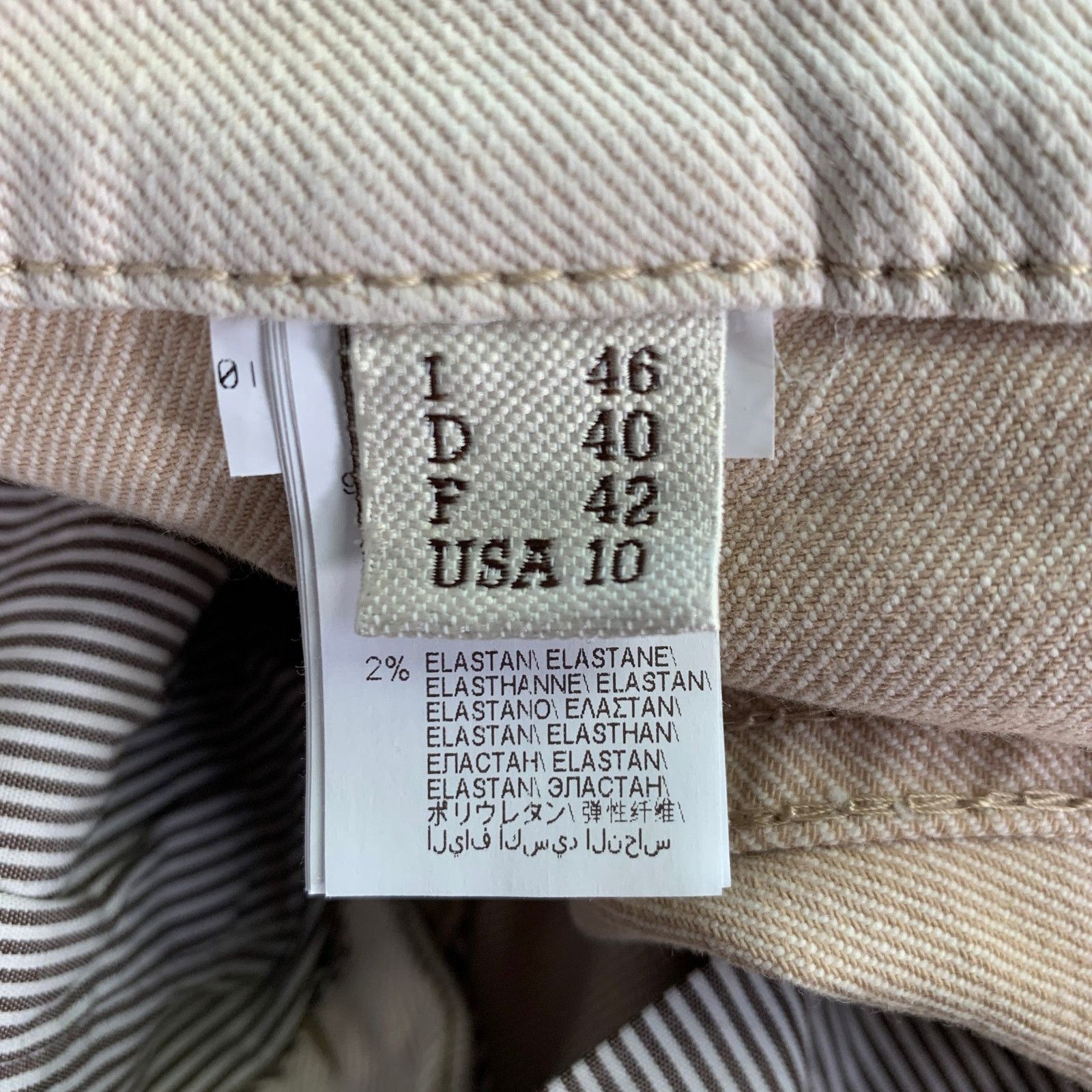 Brunello Cucinelli BRUNELLO CUCNELLI Cotton Twill Monili Cuffed Casual Pants Size 32" / US 10 / IT 46 - 11 Thumbnail