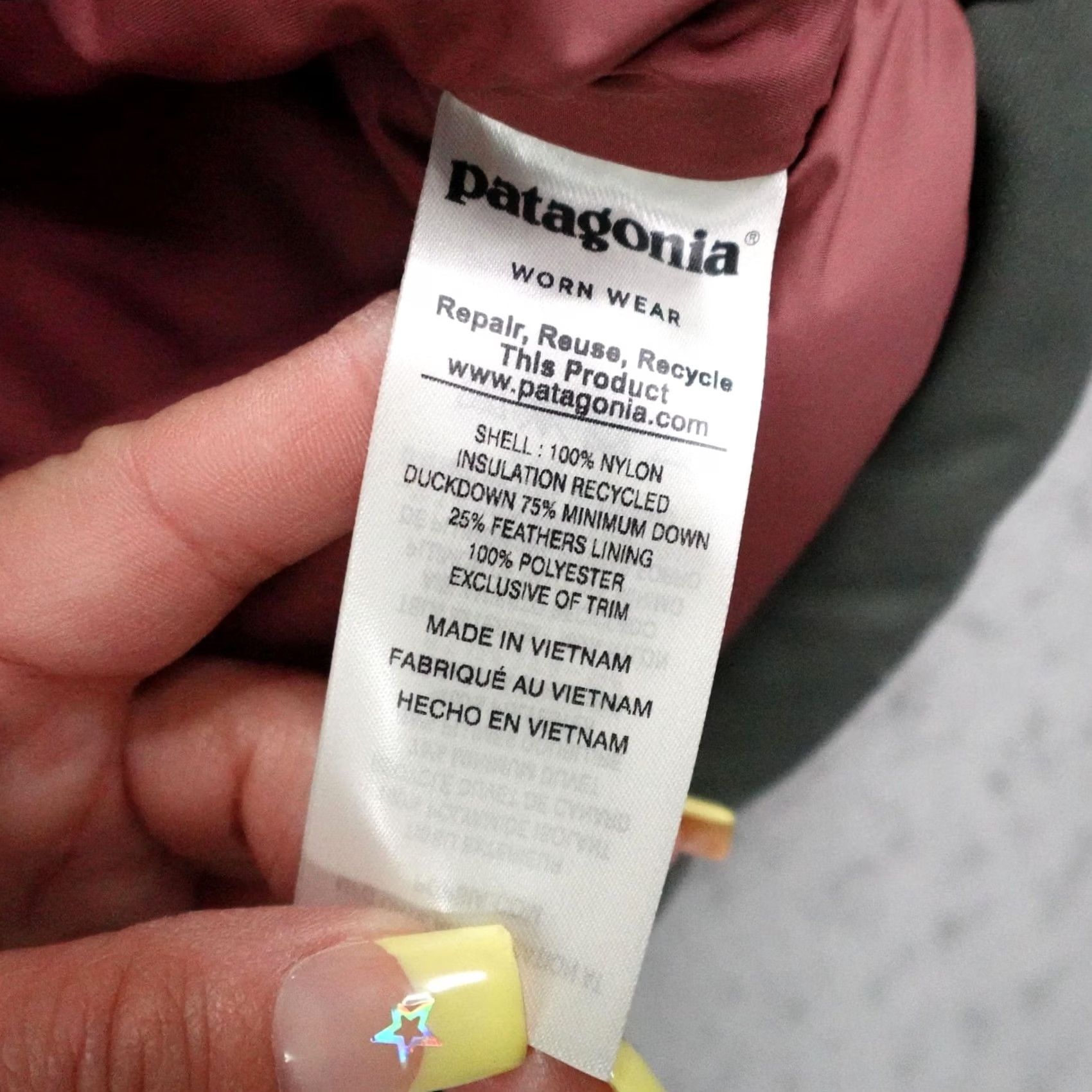 Patagonia Patagonia Vest Womens XS Forge Gray Pink Bivy Puffer Down Quilted Insulated Hood Size XS / US 0-2 / IT 36-38 - 4 Thumbnail