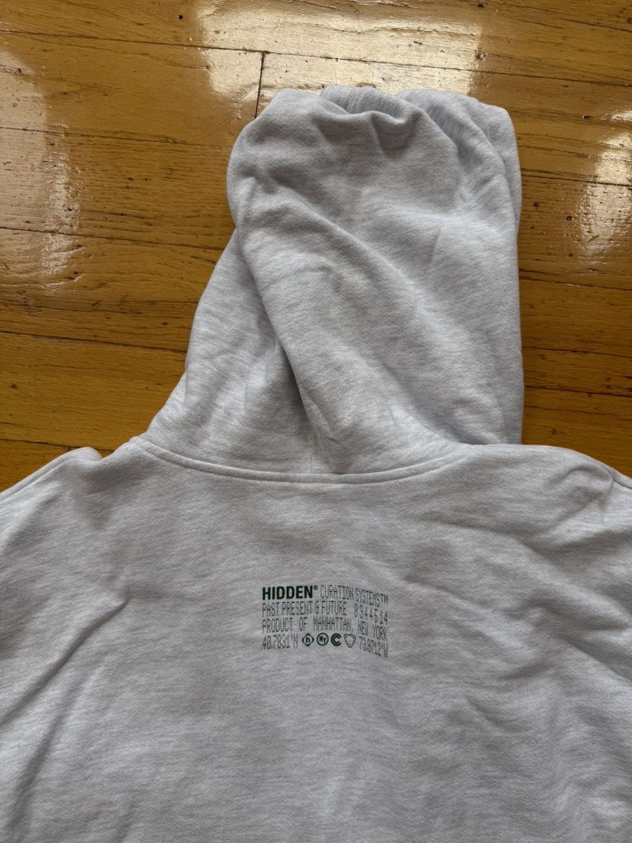HIDDEN hidden ny grey zip up hoodie Size US M / EU 48-50 / 2 - 5 Thumbnail