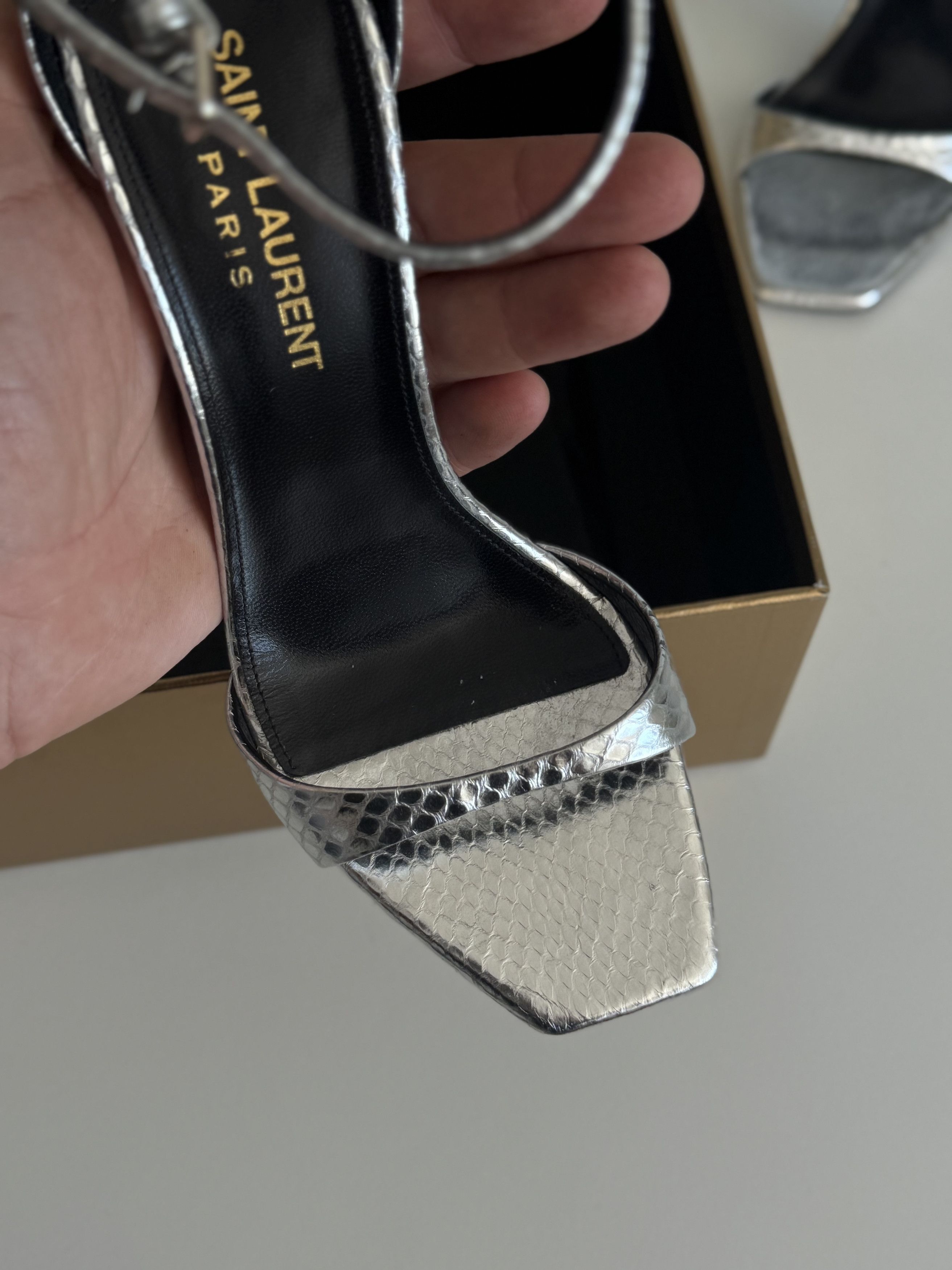 Saint Laurent Paris Saint Laurent Heels | Rare | Size 35,5 Size US 5.5 / IT 35.5 - 13 Thumbnail