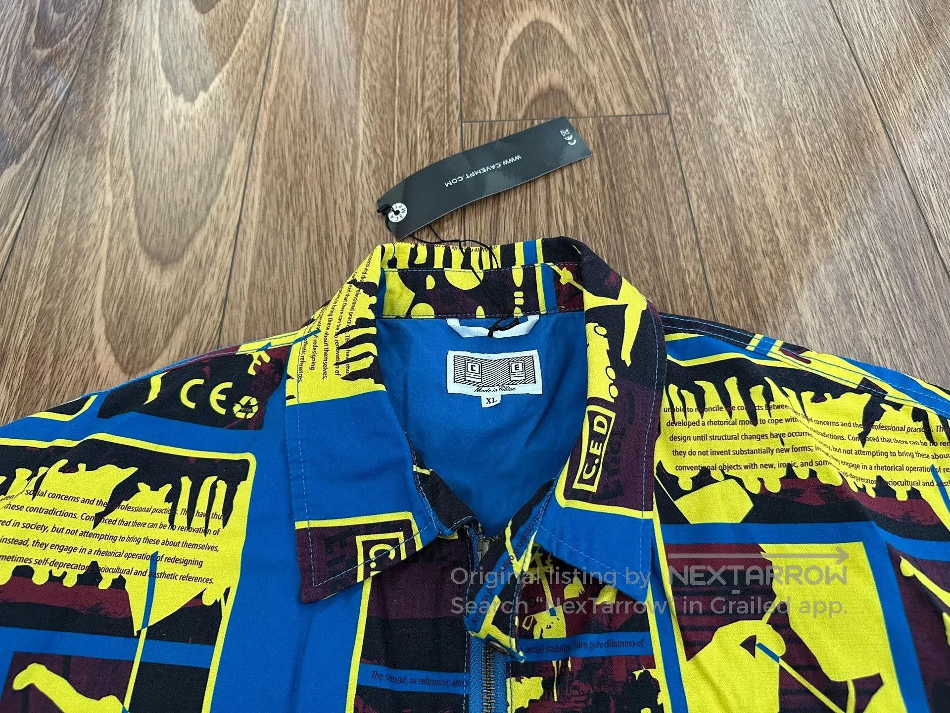 Cav Empt c.e cavempt card 2 zip jacket. Size US XL / EU 56 / 4 - 3 Thumbnail