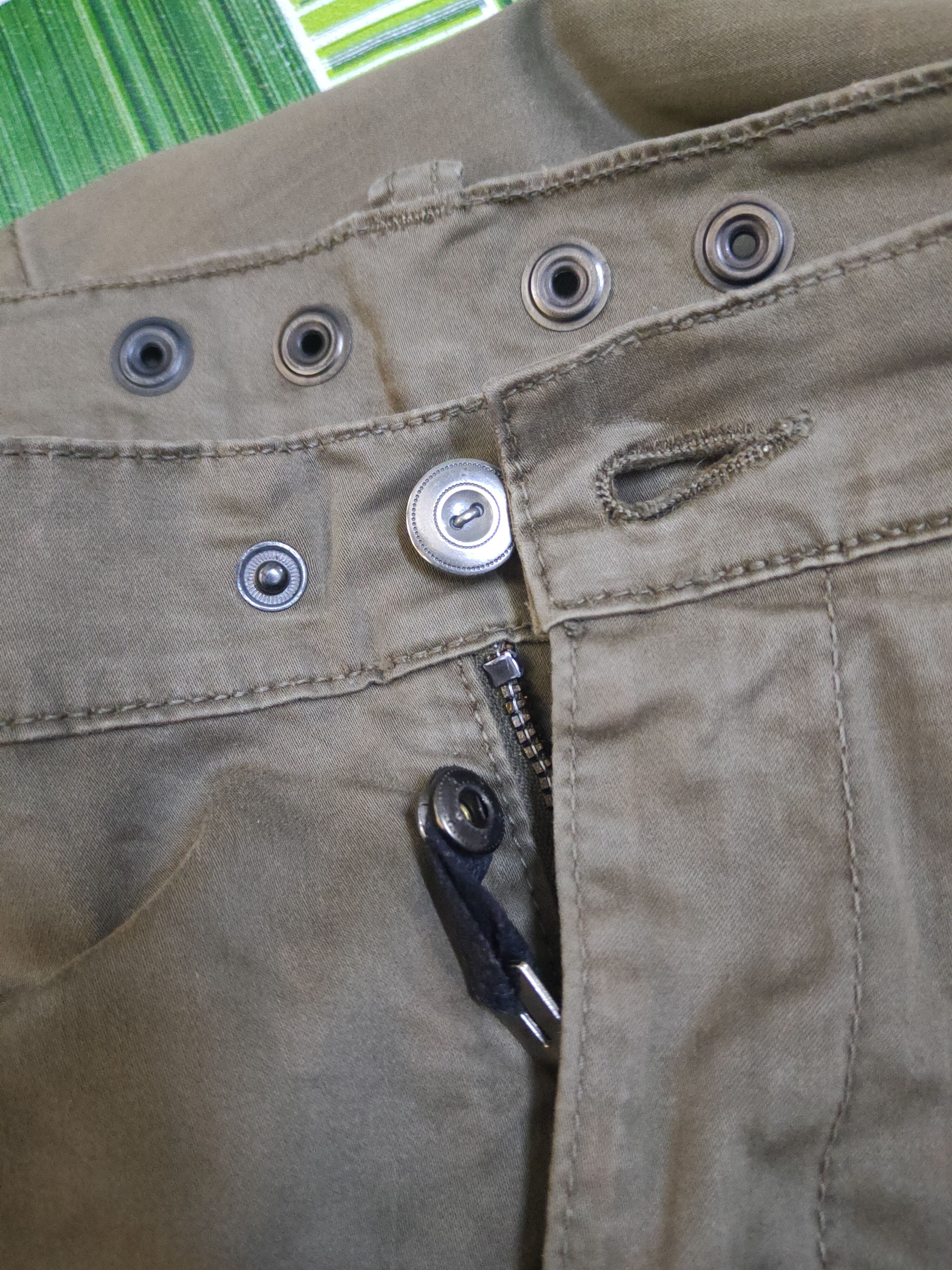 Japanese Brand DL Zara Brown Multipocket Tactical Cargo Pants #1574 Size US 31 - 14 Thumbnail