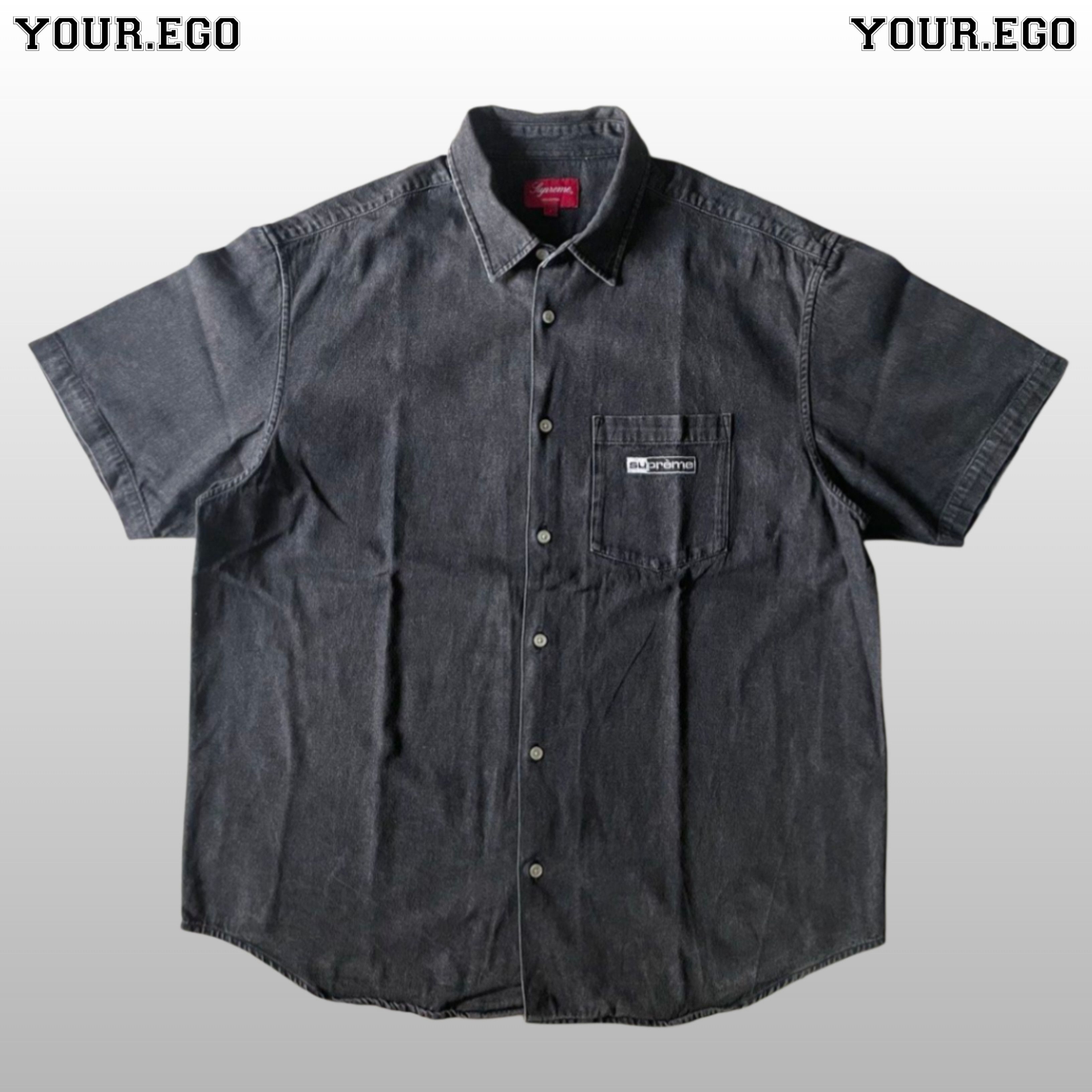Supreme Supreme Bunnies S/S Work Shirt Angel's Pond Black XL | Grailed