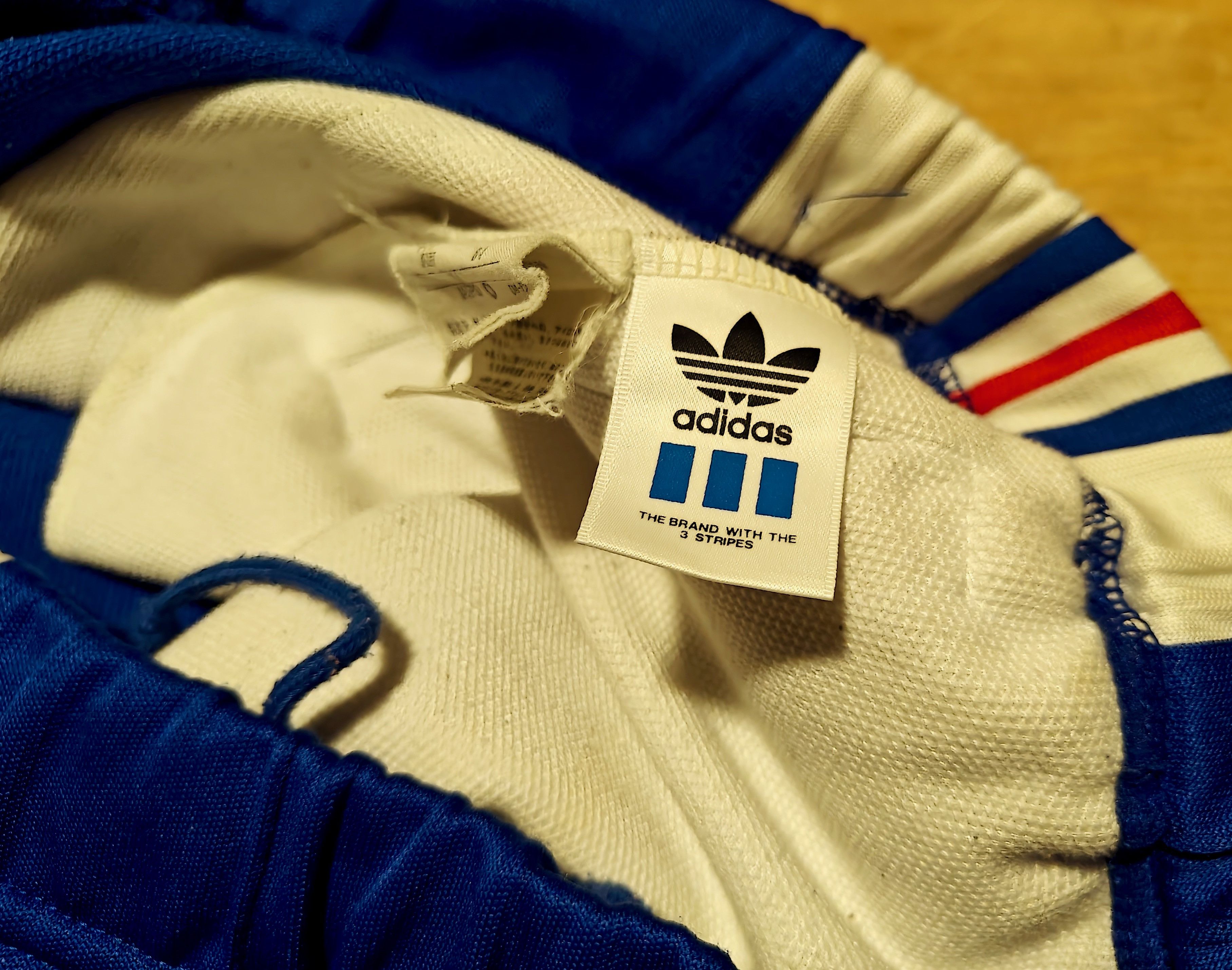Adidas Vtg 80s 90s Mens Adidas Descente Japan blue track pants Size US 34 / EU 50 - 5 Thumbnail